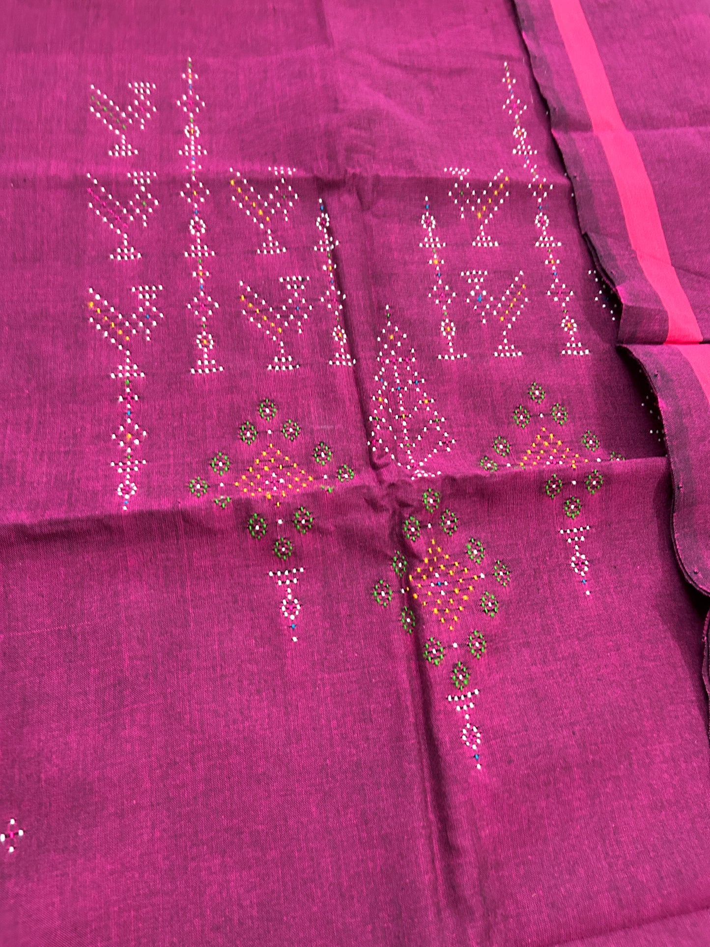 Tangaliya Cotton full Dress Material
