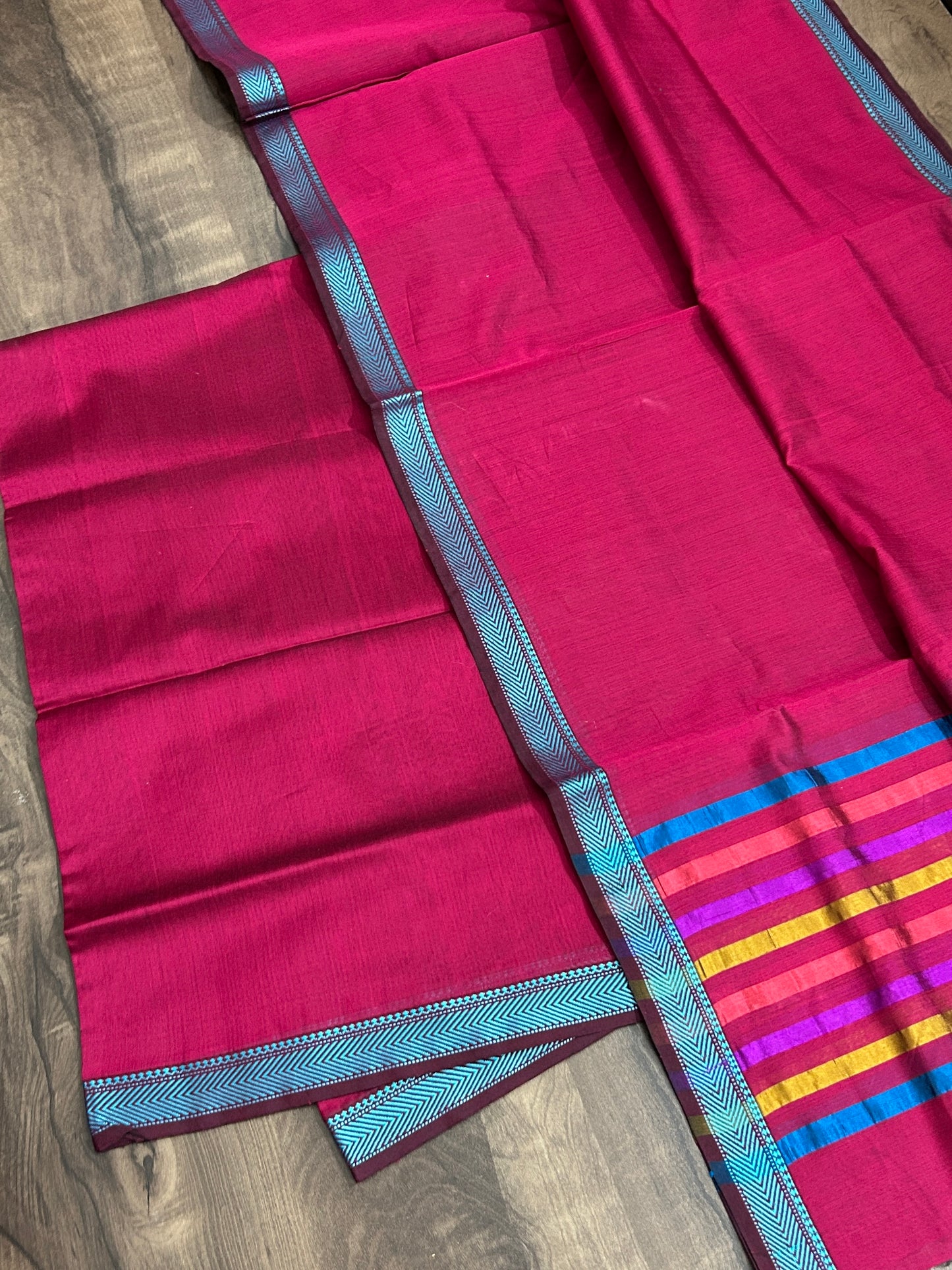 Maheshwari Silk Cotton Dress Material