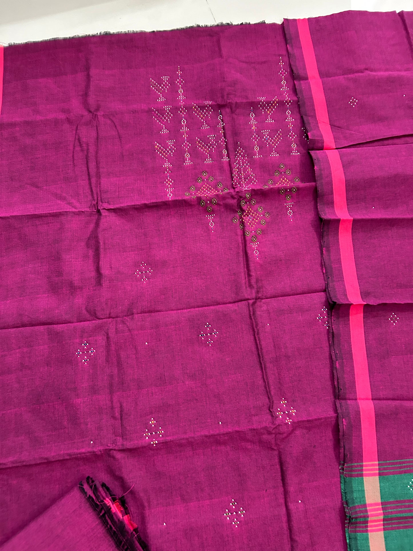 Tangaliya Cotton full Dress Material