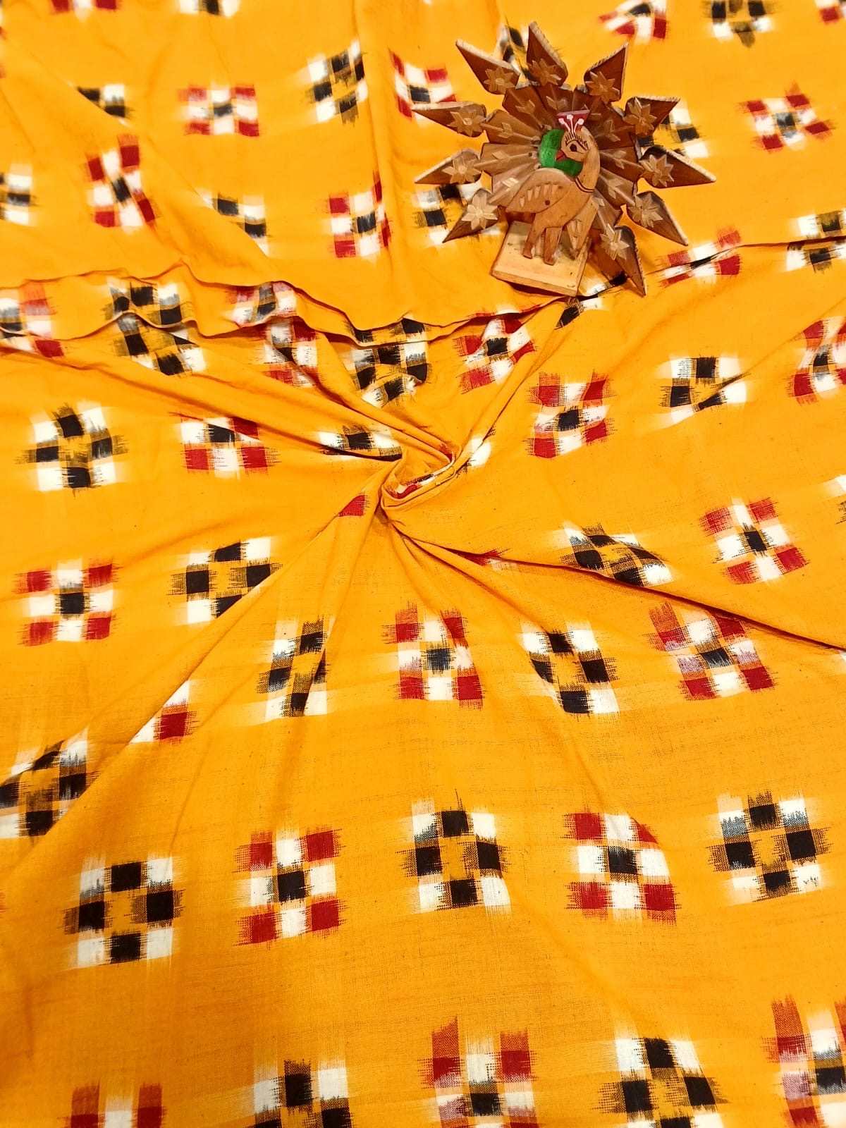 Double Ikat Cotton Fabric