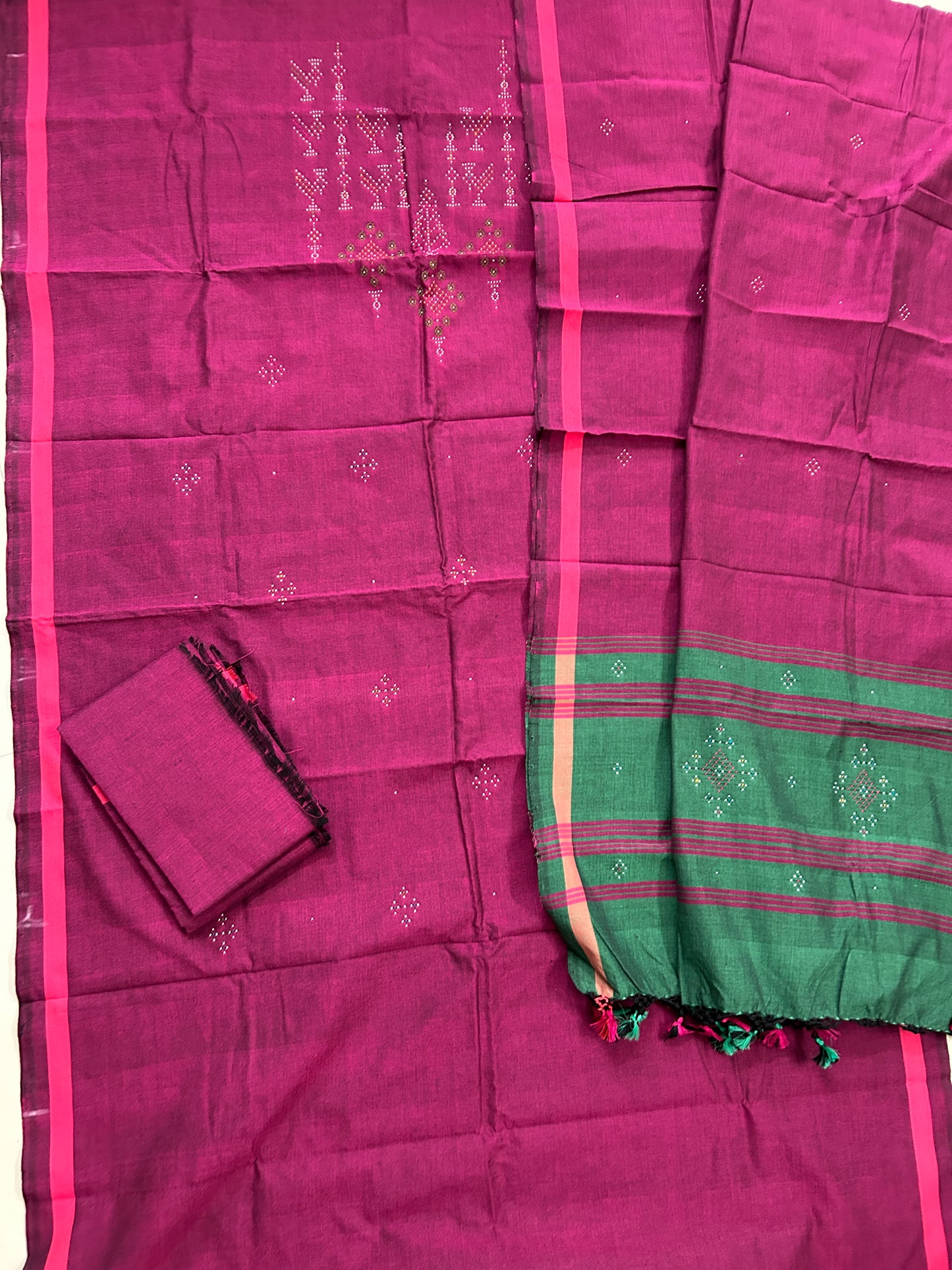 Tangaliya Cotton full Dress Material