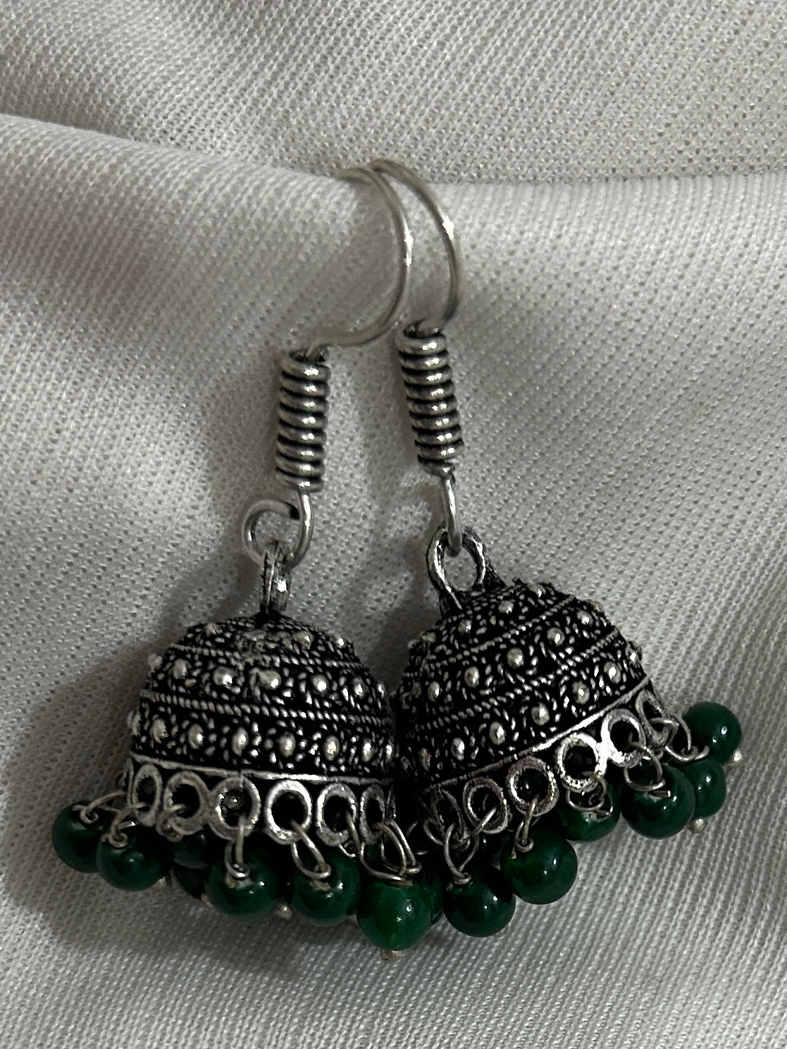 Oxidised Jhumkis