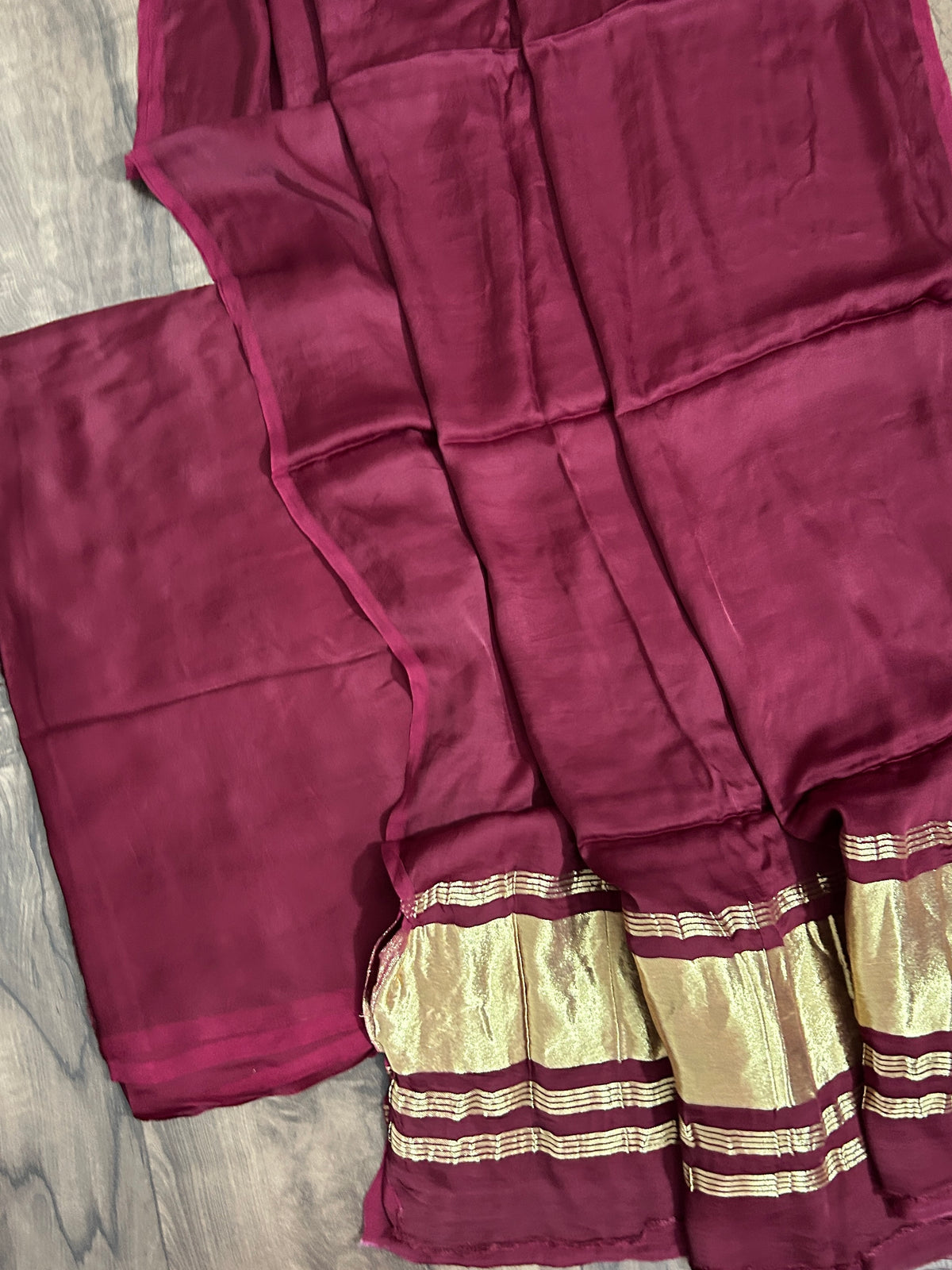 Modal Silk Dress Material with Lagdi Pallu Dupatta