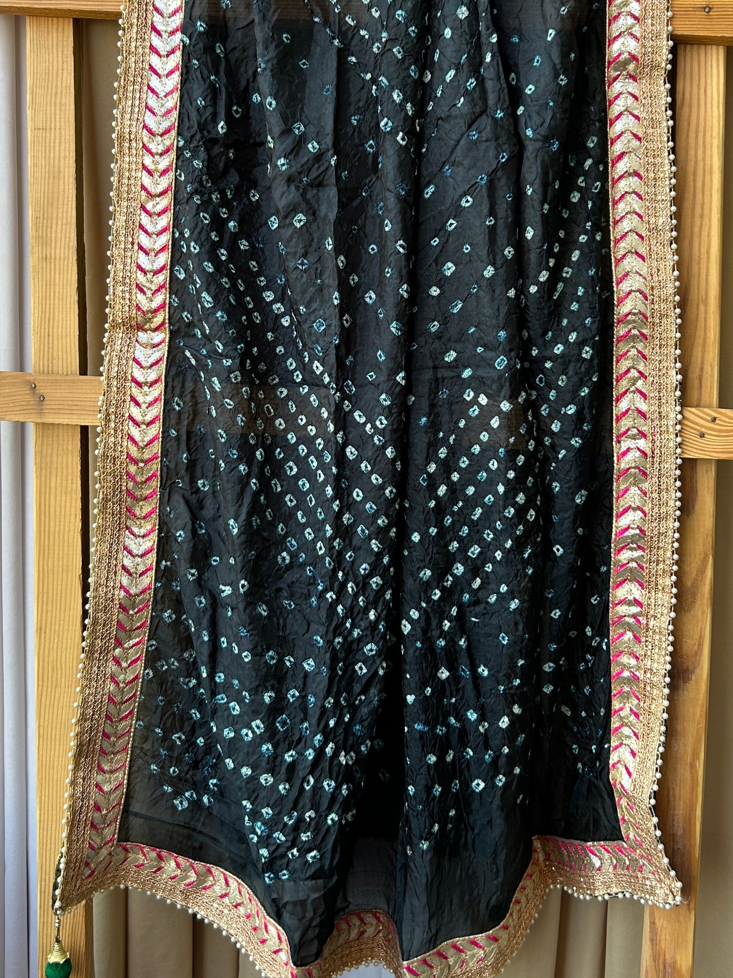 Gota Patti Bandhej Dupatta