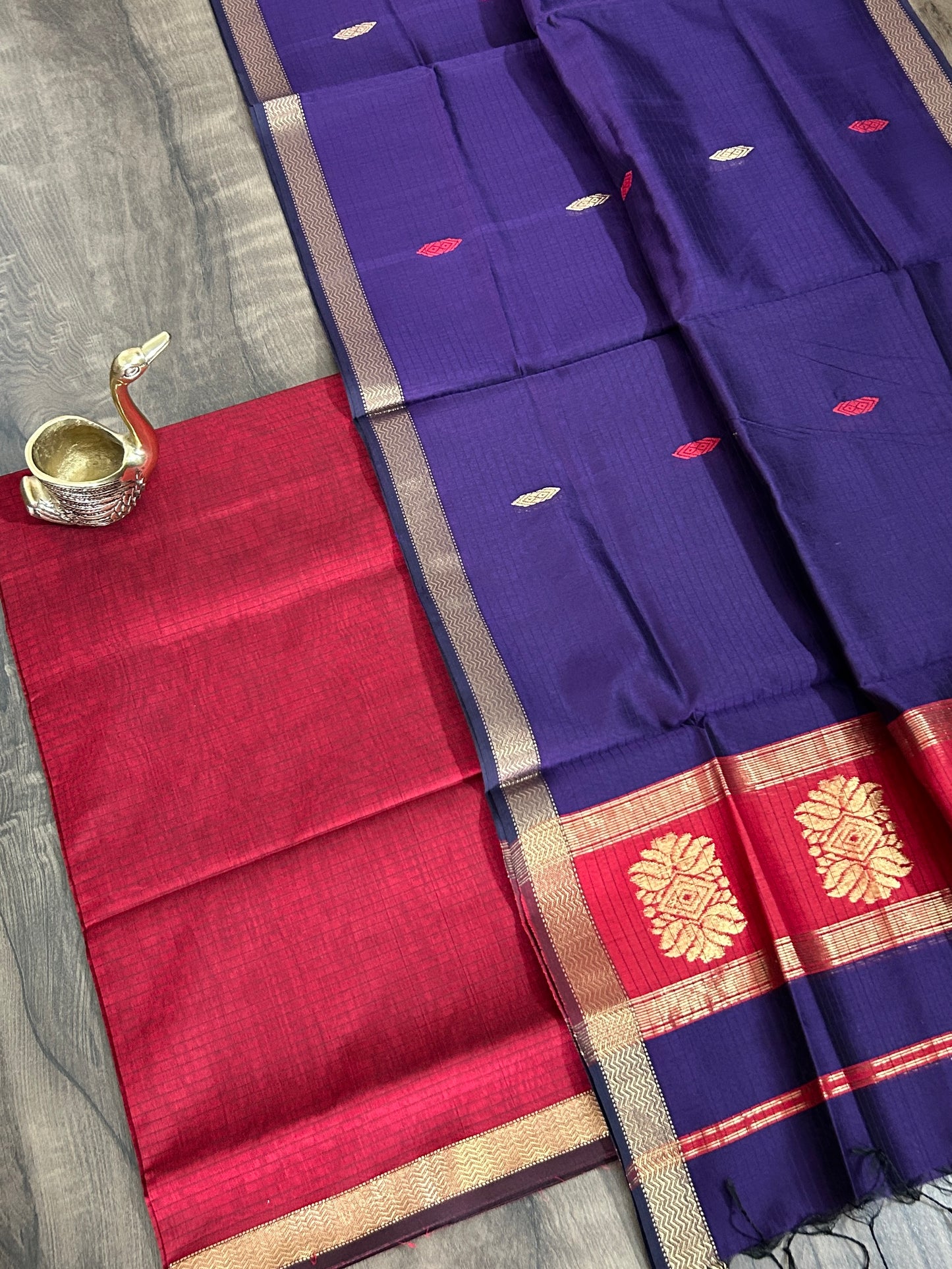 Maheshwari Silk Dress Material