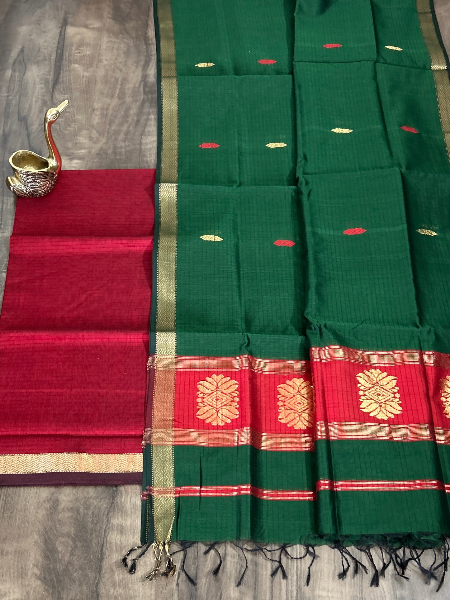 Maheshwari Silk Dress Material