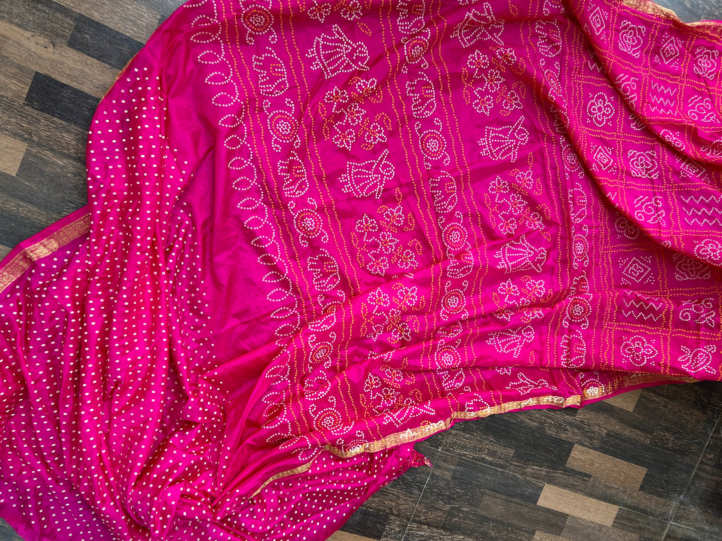 Semi Crepe Printed Saree