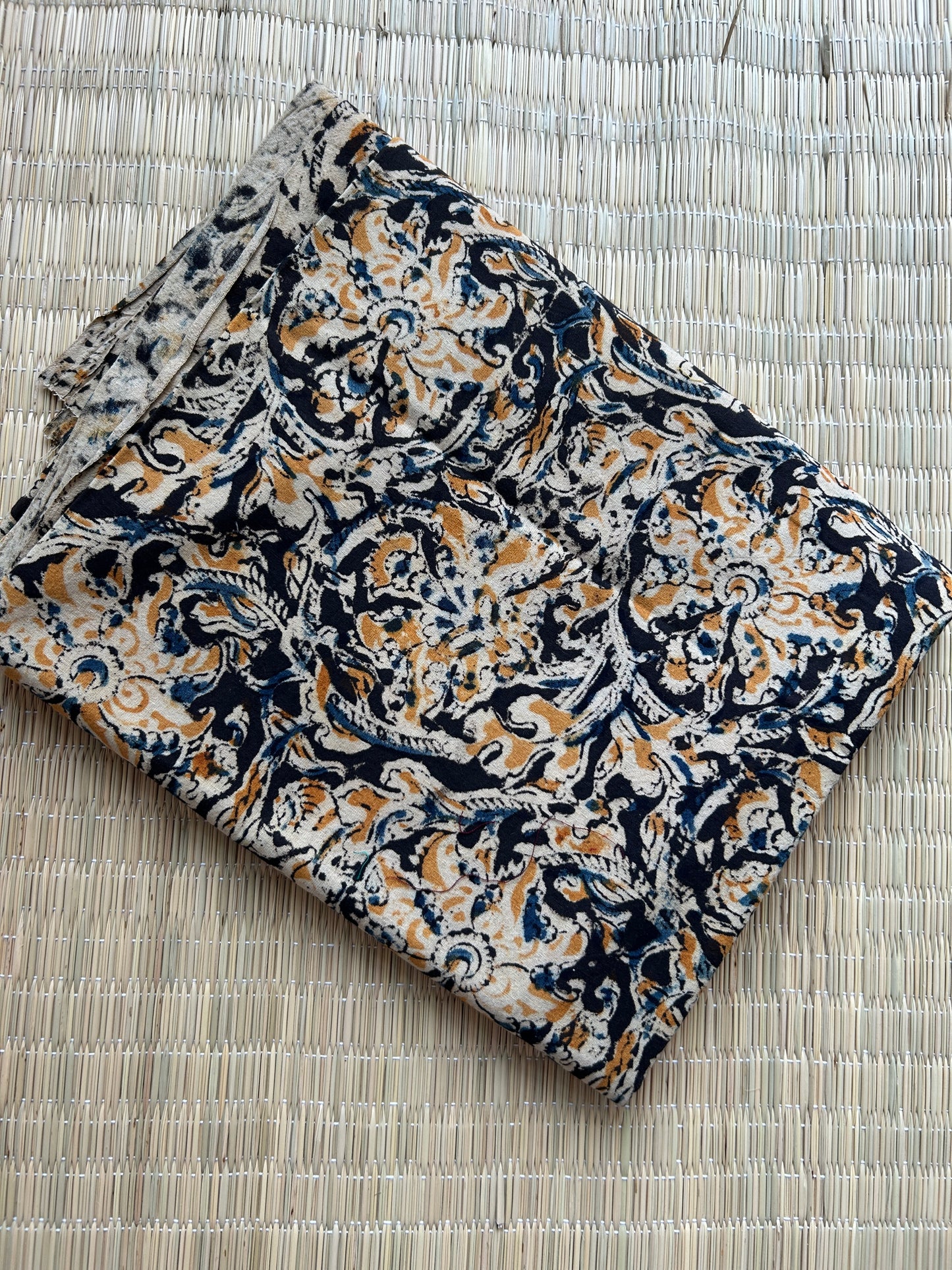 Kalamkari Cotton fabric (1 Meter 90cm) fab-78
