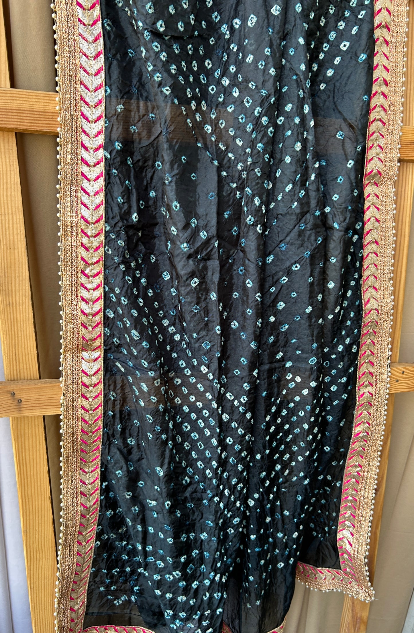 Gota Patti Bandhej Dupatta