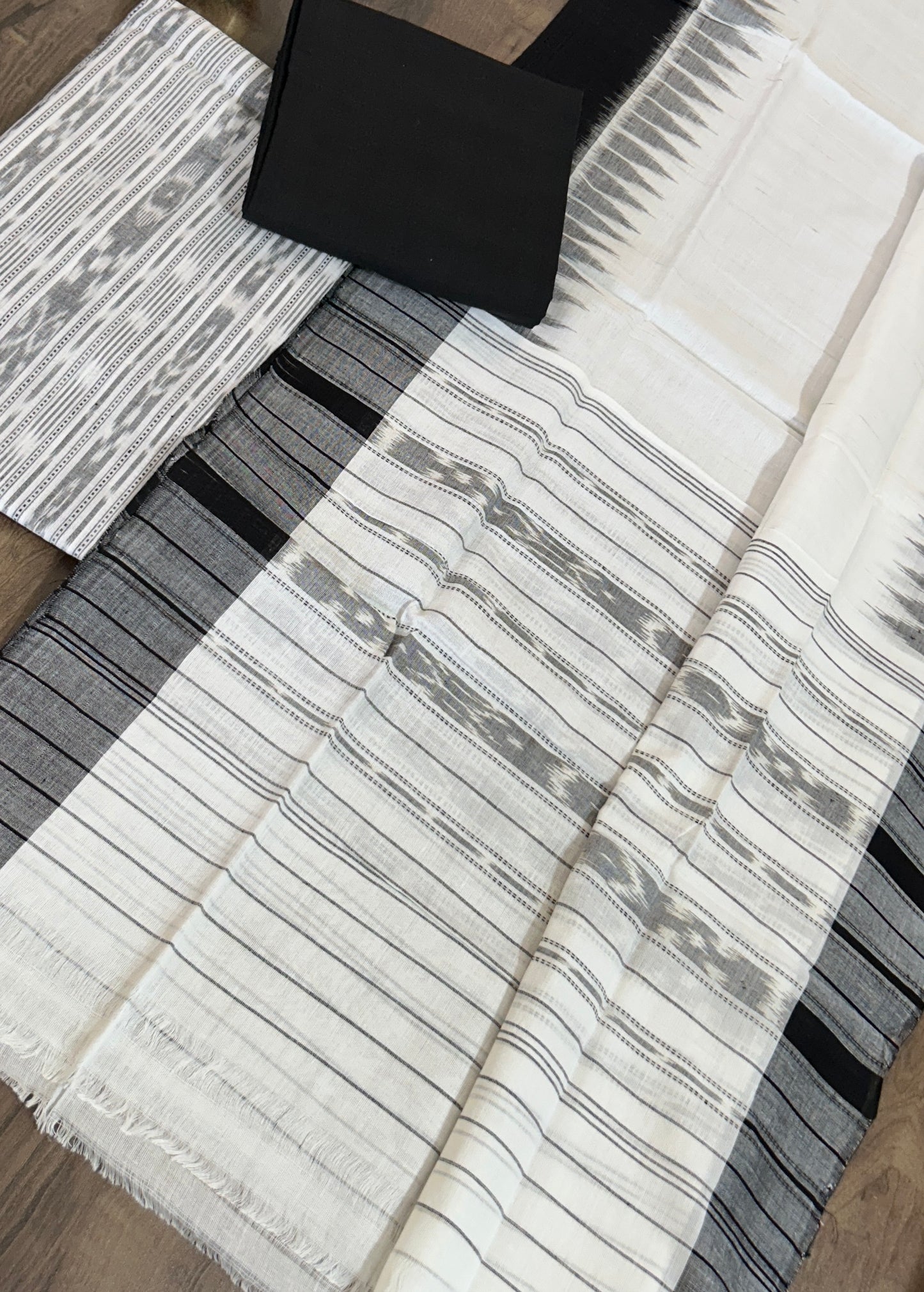 Sambalpuri ikat Cotton Dress Material