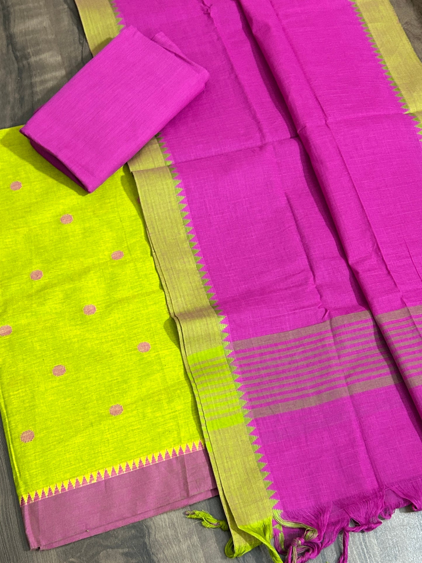 Mangalagiri Cotton Dress Material