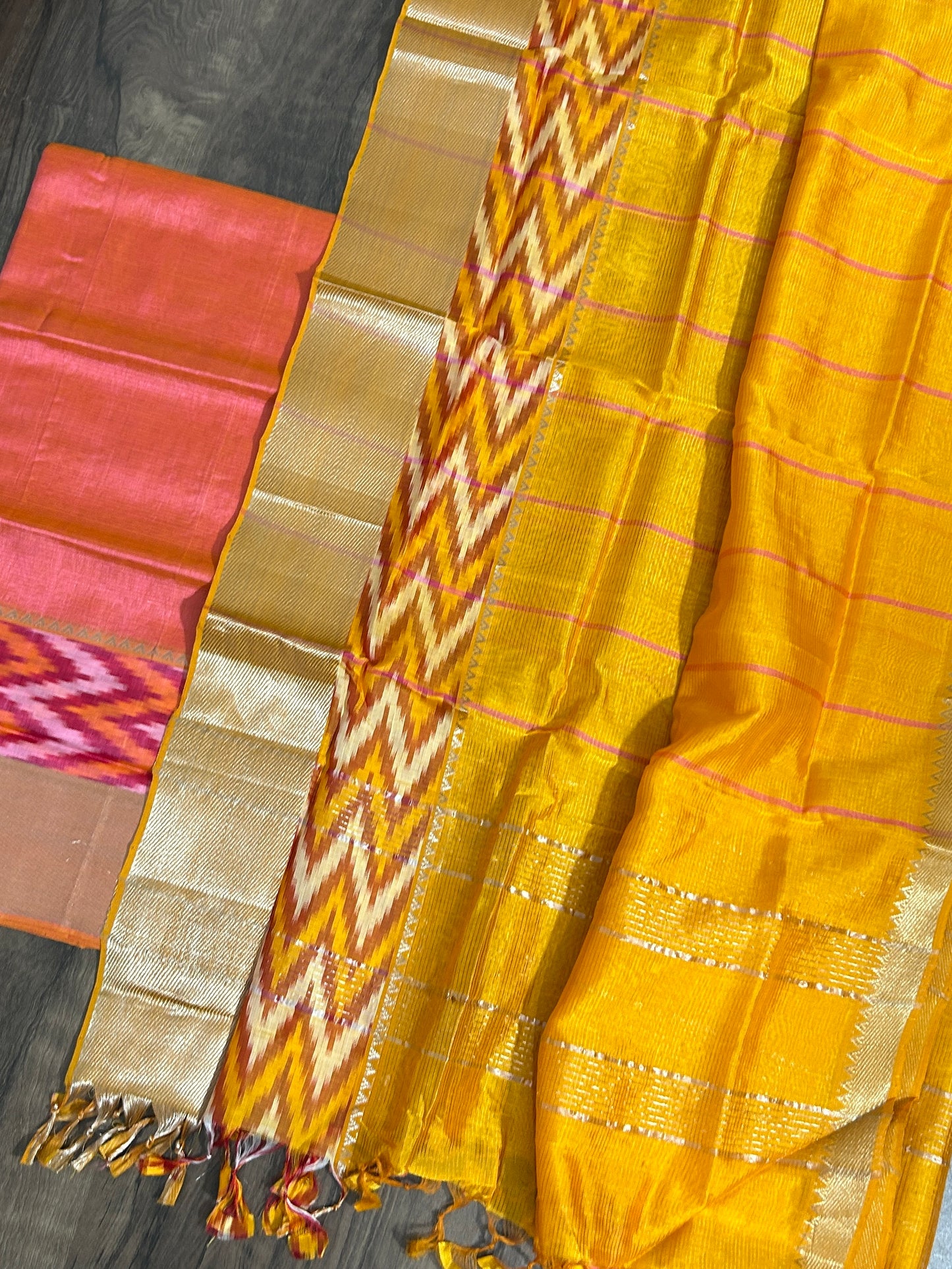 Mangalagiri Silk Dress Material