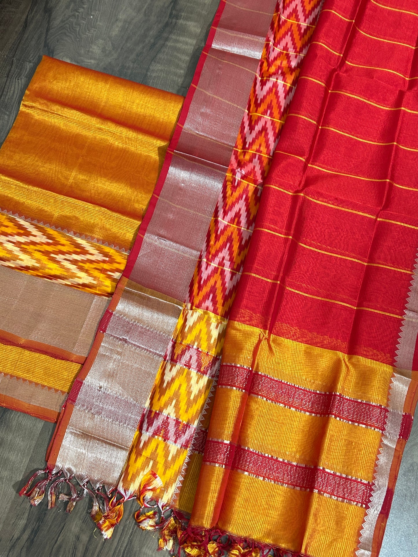 Mangalagiri Silk Dress Material