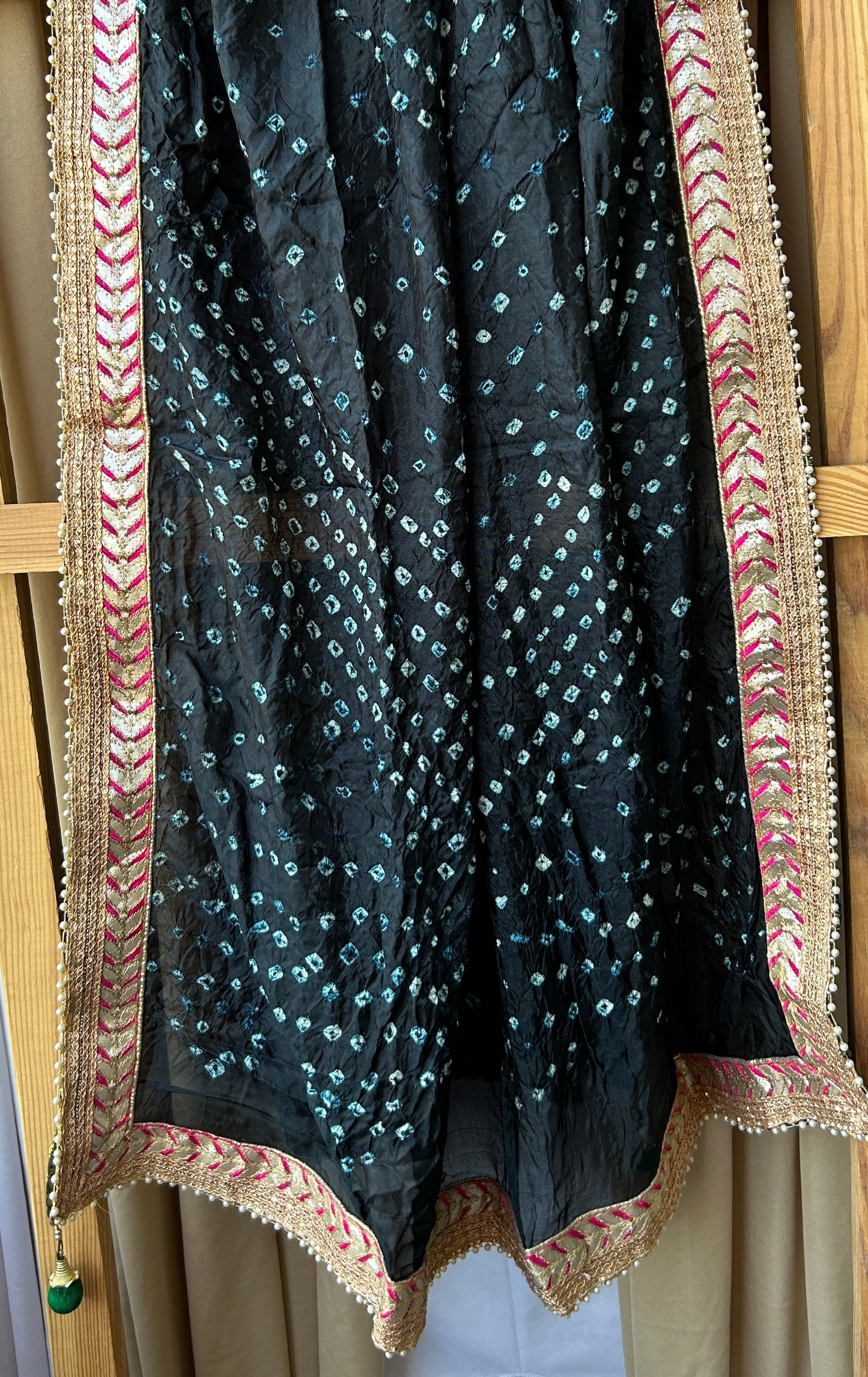 Gota Patti Bandhej Dupatta