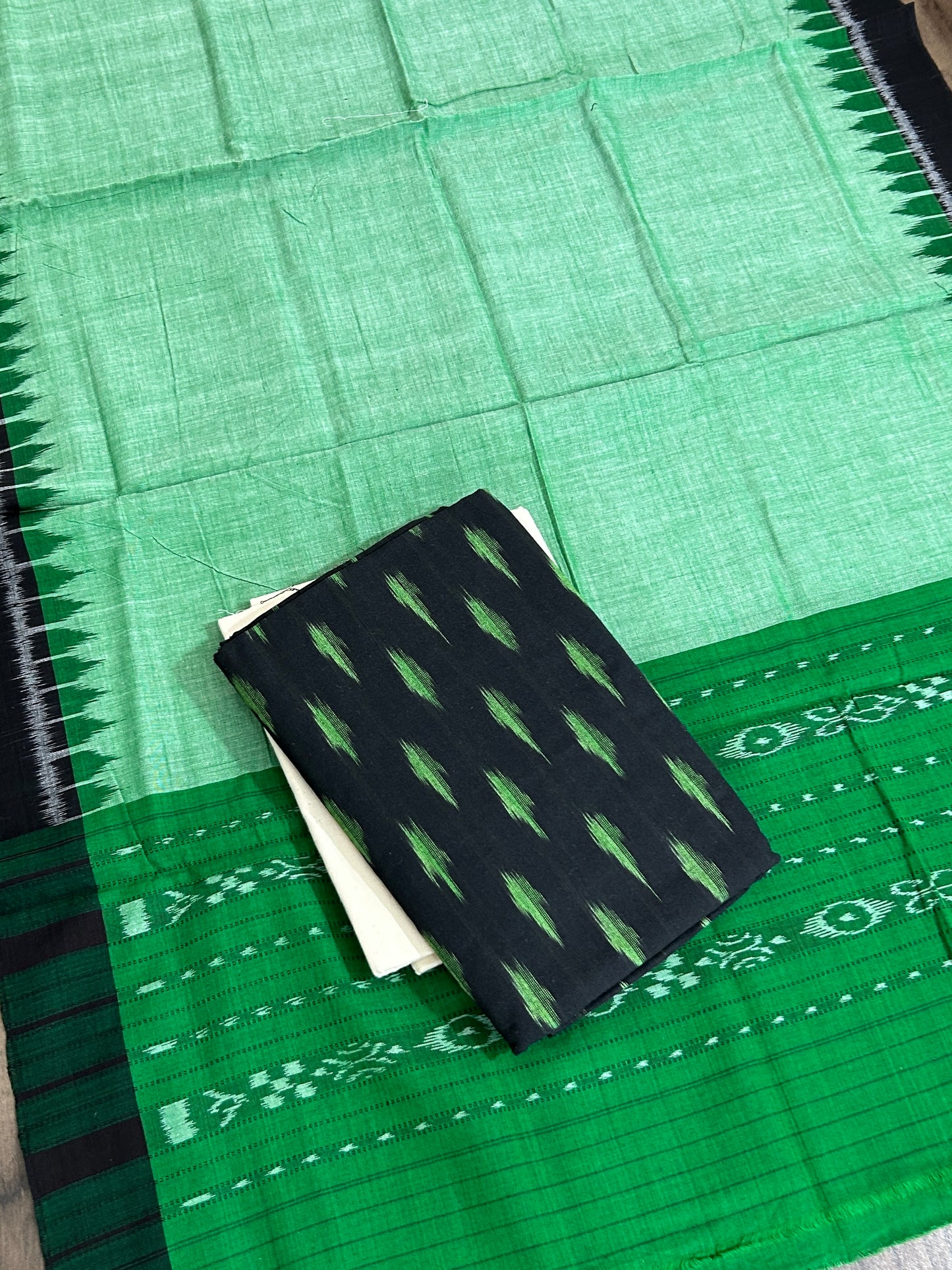 Sambalpuri Ikat Cotton Dress Material