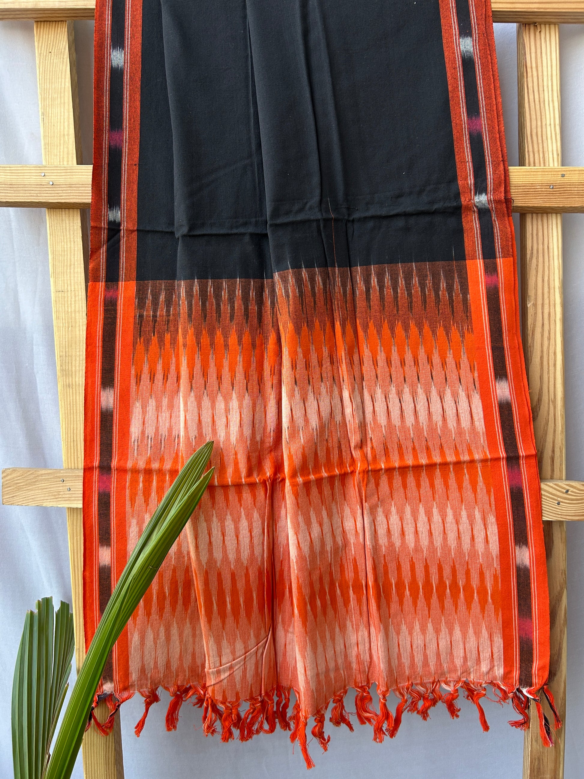 ikat cotton dupatta