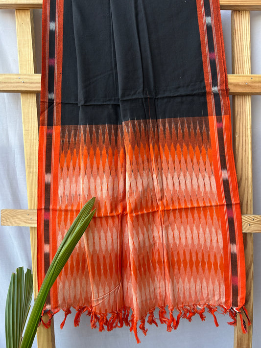 ikat cotton dupatta