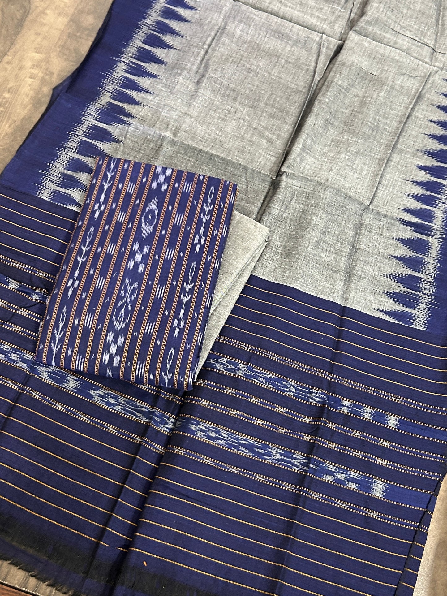 Sambalpuri Ikat Cotton Dress Material