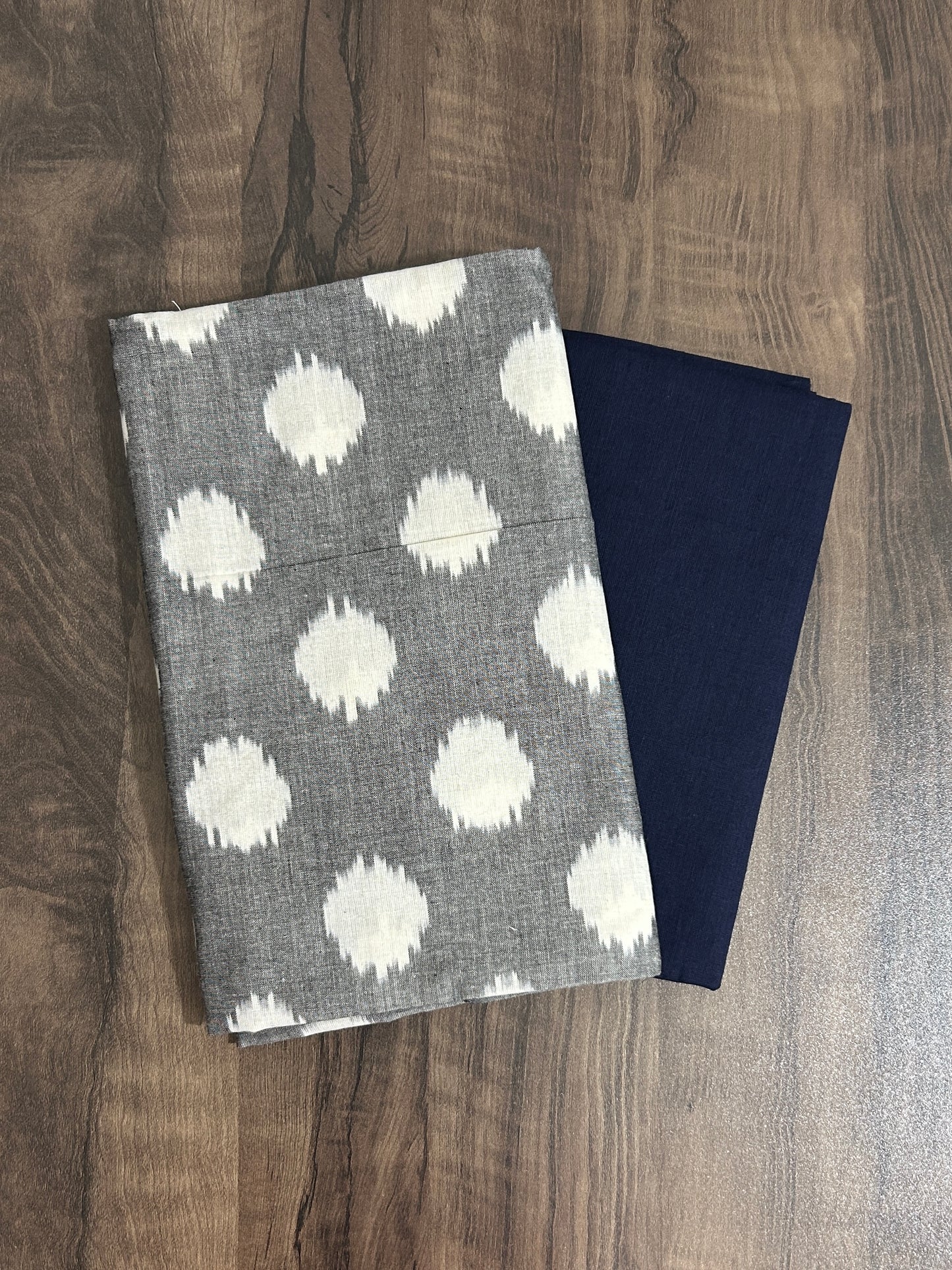 Ikat Top with Cotton bottom