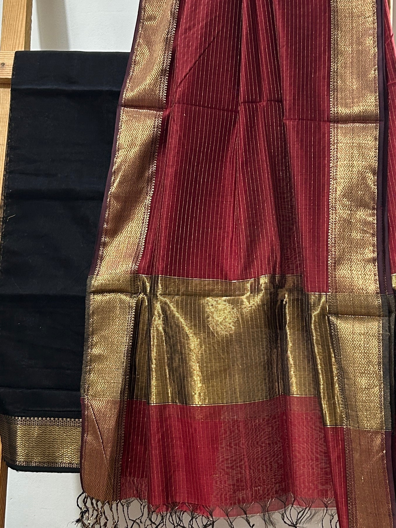 Maheshwari Silk Cotton Dress Material
