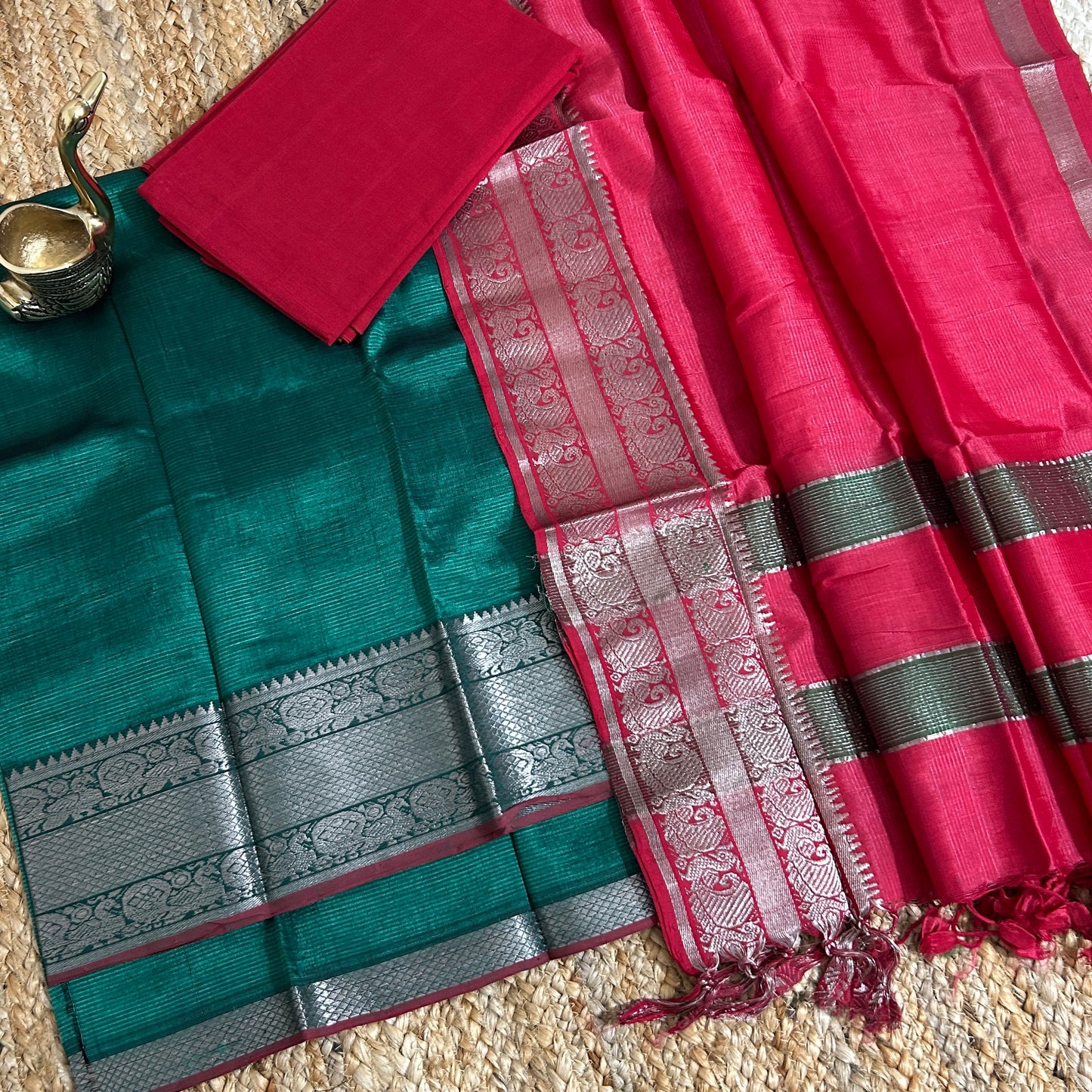 Mangalagiri Silk Dress Material