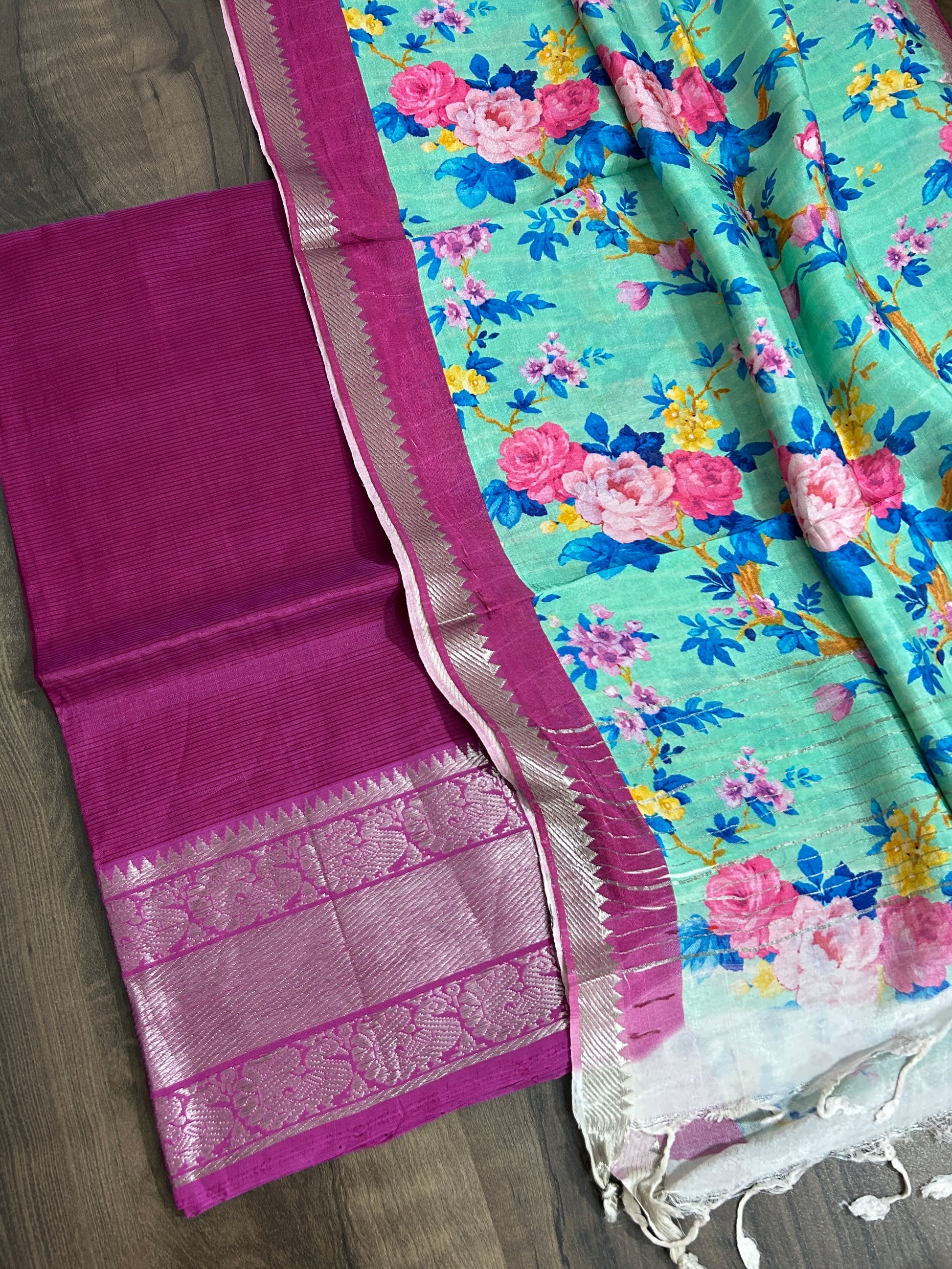 Mangalagiri Silk Cotton salwar