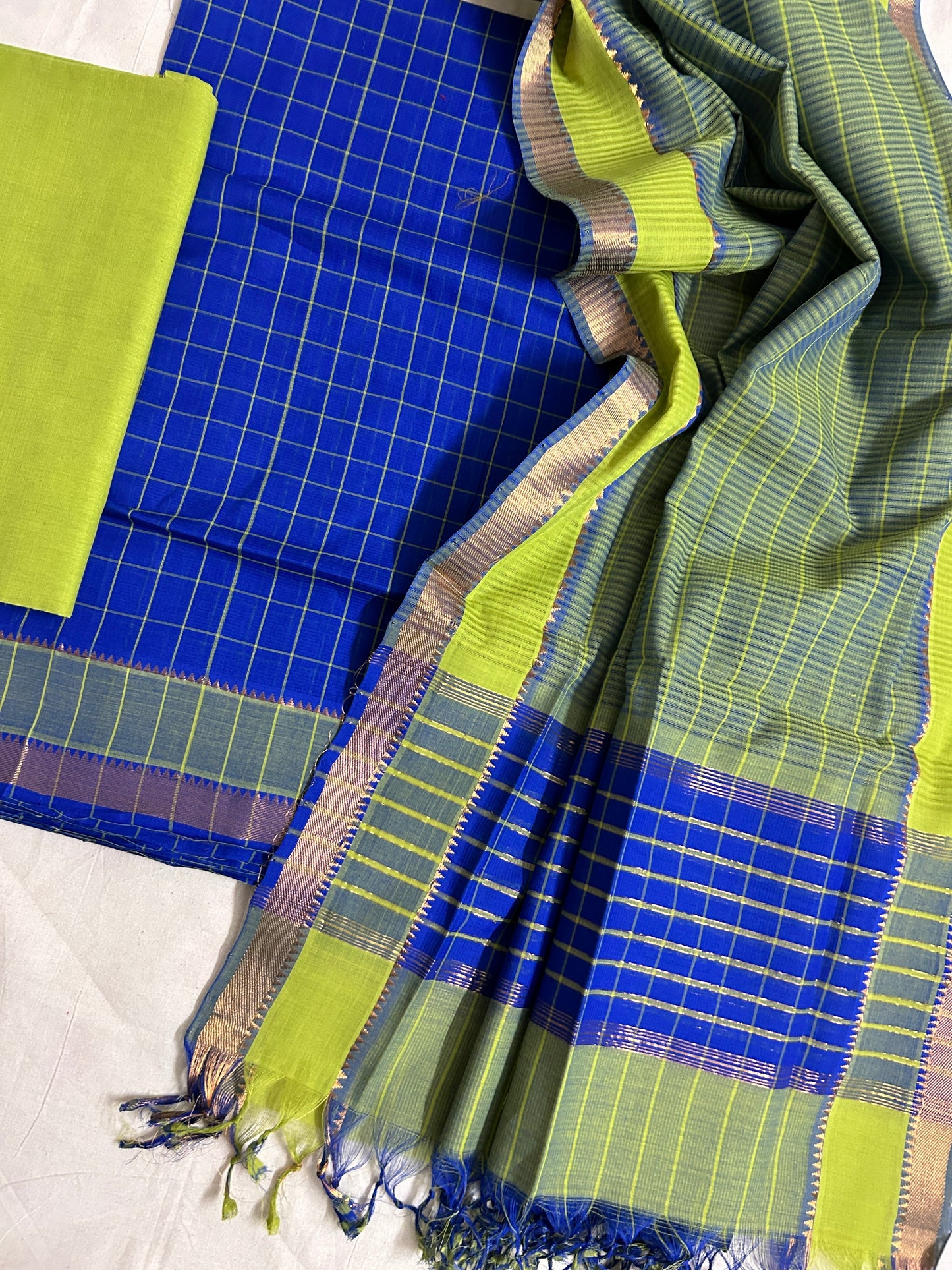 Mangalagiri Cotton Dress Material