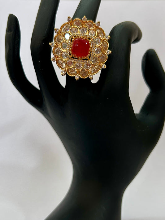 Cocktail Finger Ring