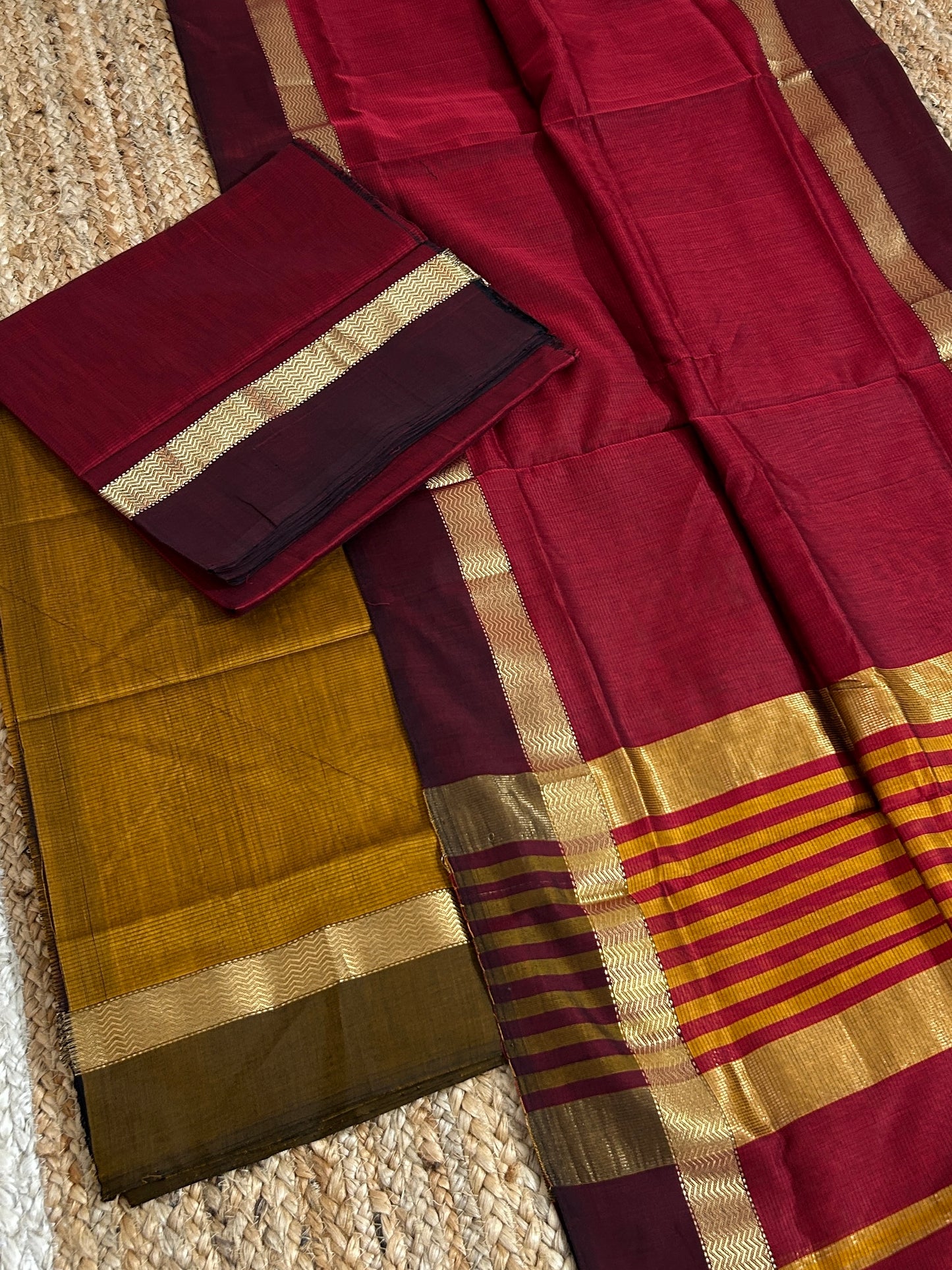 Maheshwari Silk Dress Material