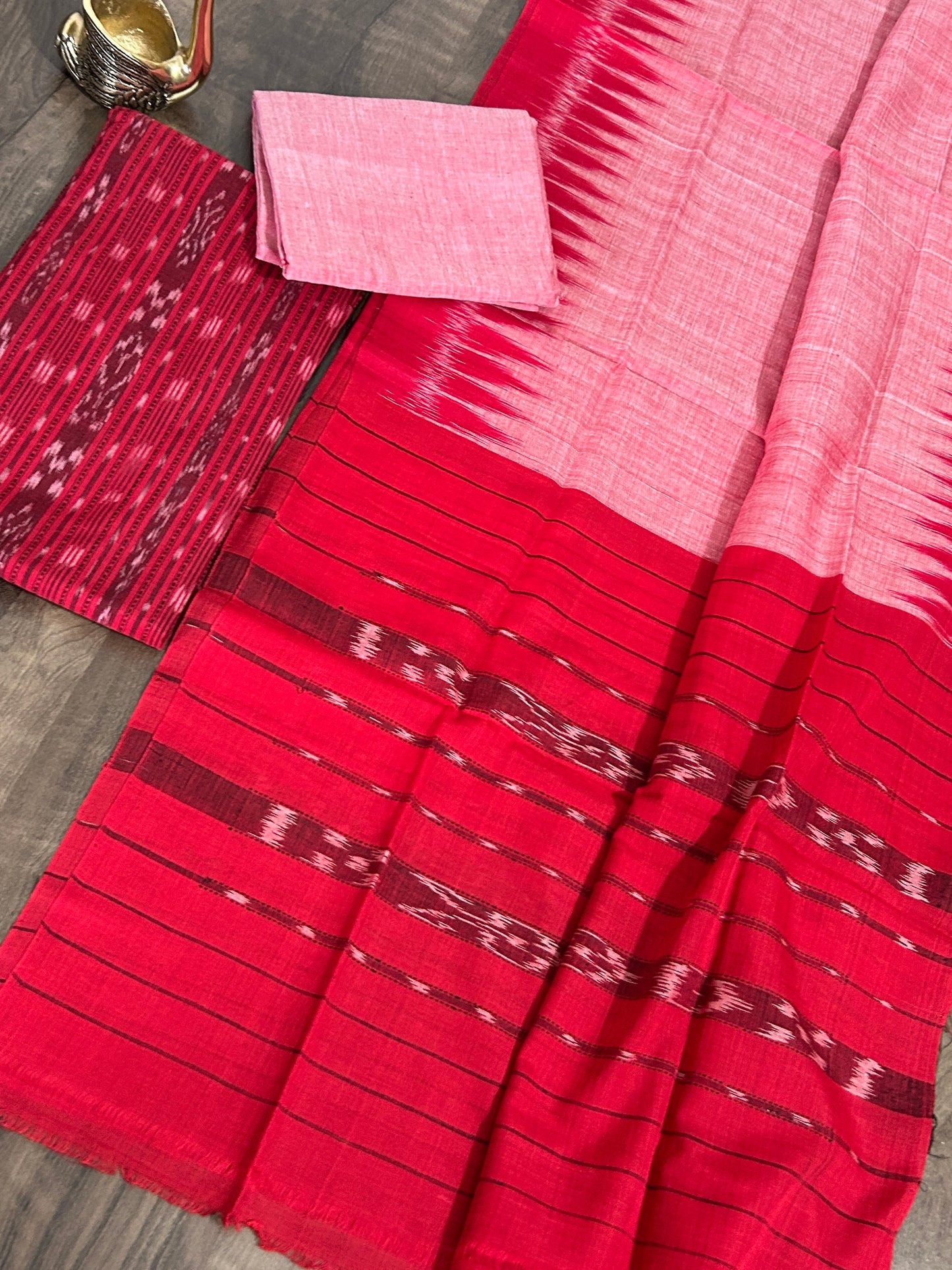 Sambalpuri Ikat Cotton Dress Material