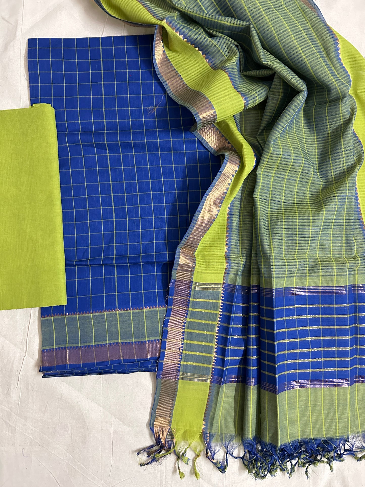 Mangalagiri Cotton Dress Material