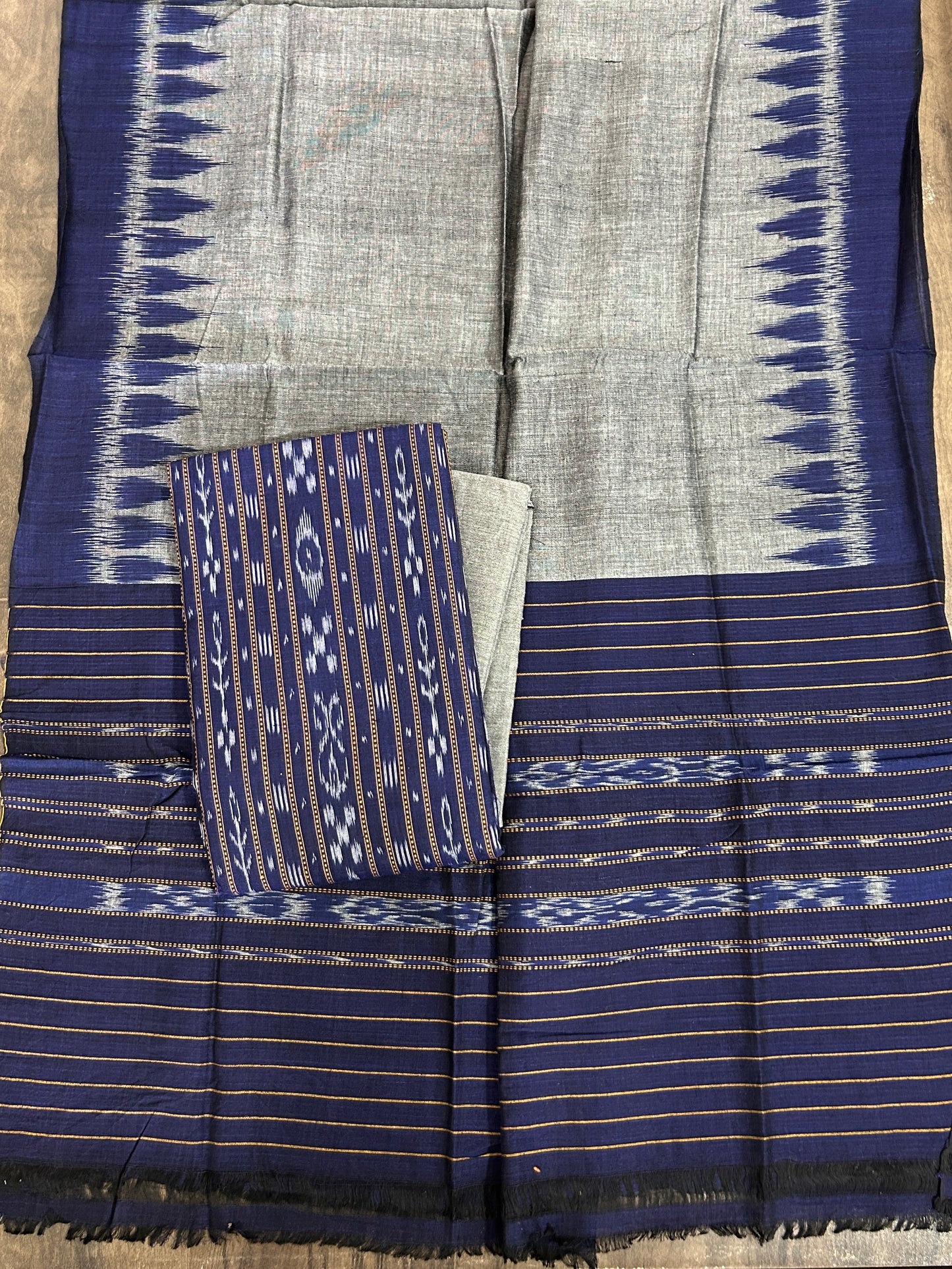 Sambalpuri Ikat Cotton Dress Material