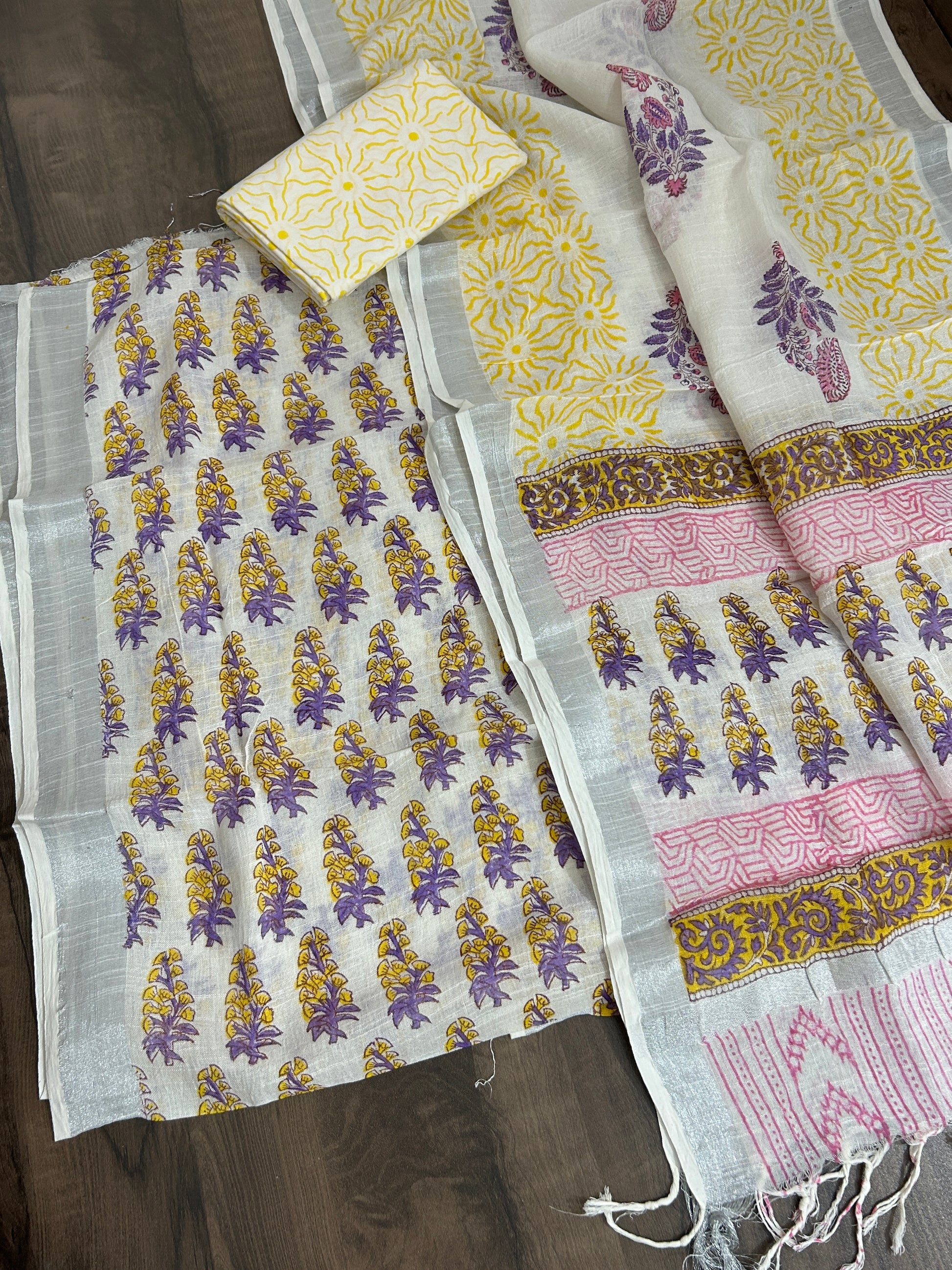linen coton salwar