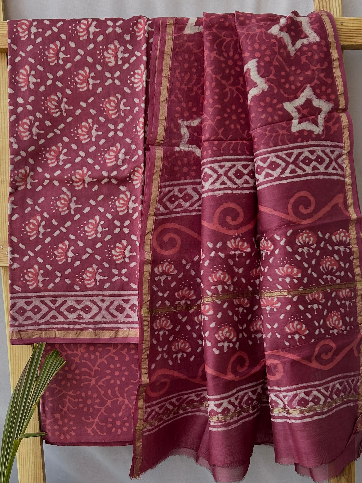 chanderi silk salwar