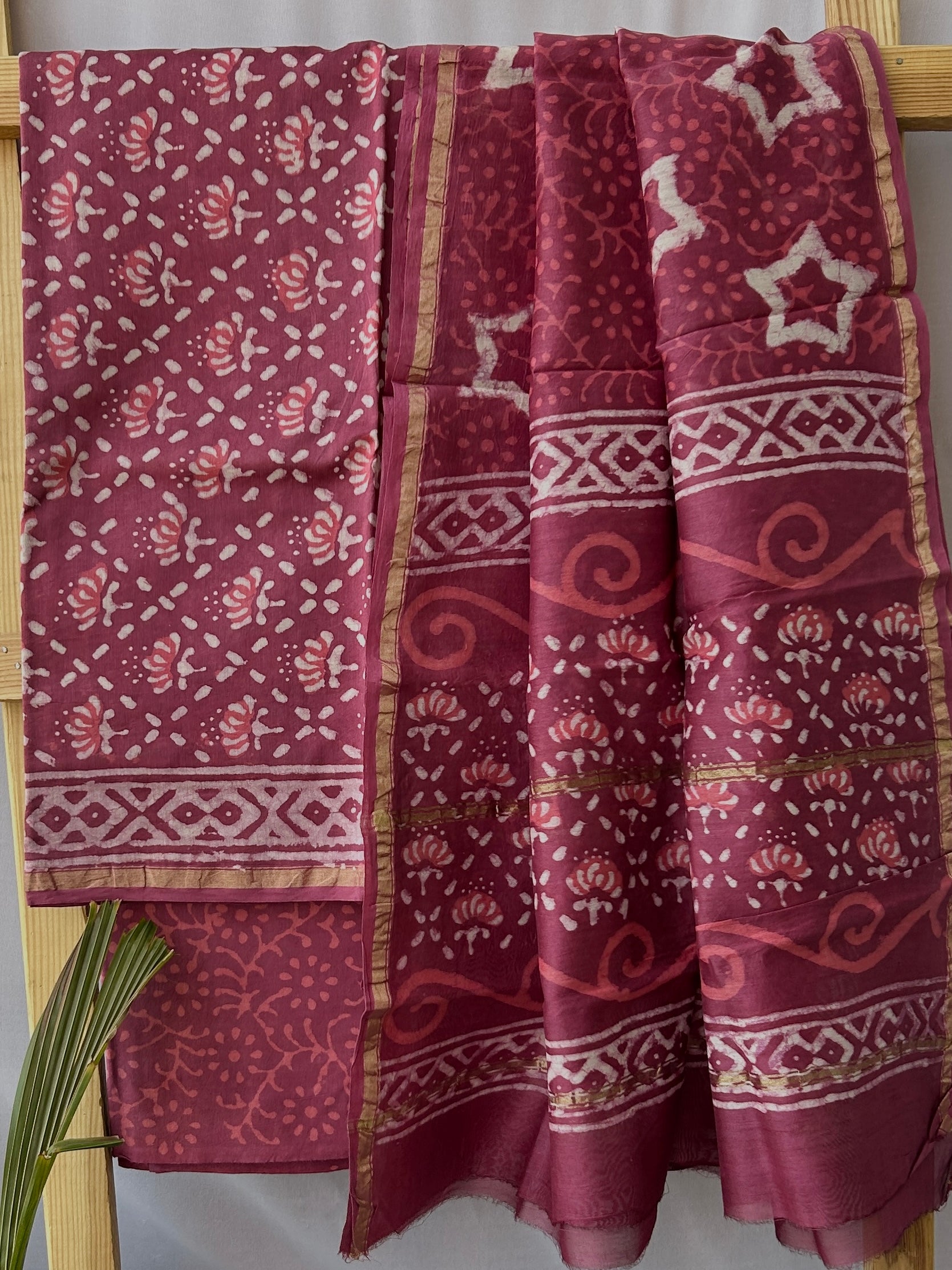 chanderi silk salwar