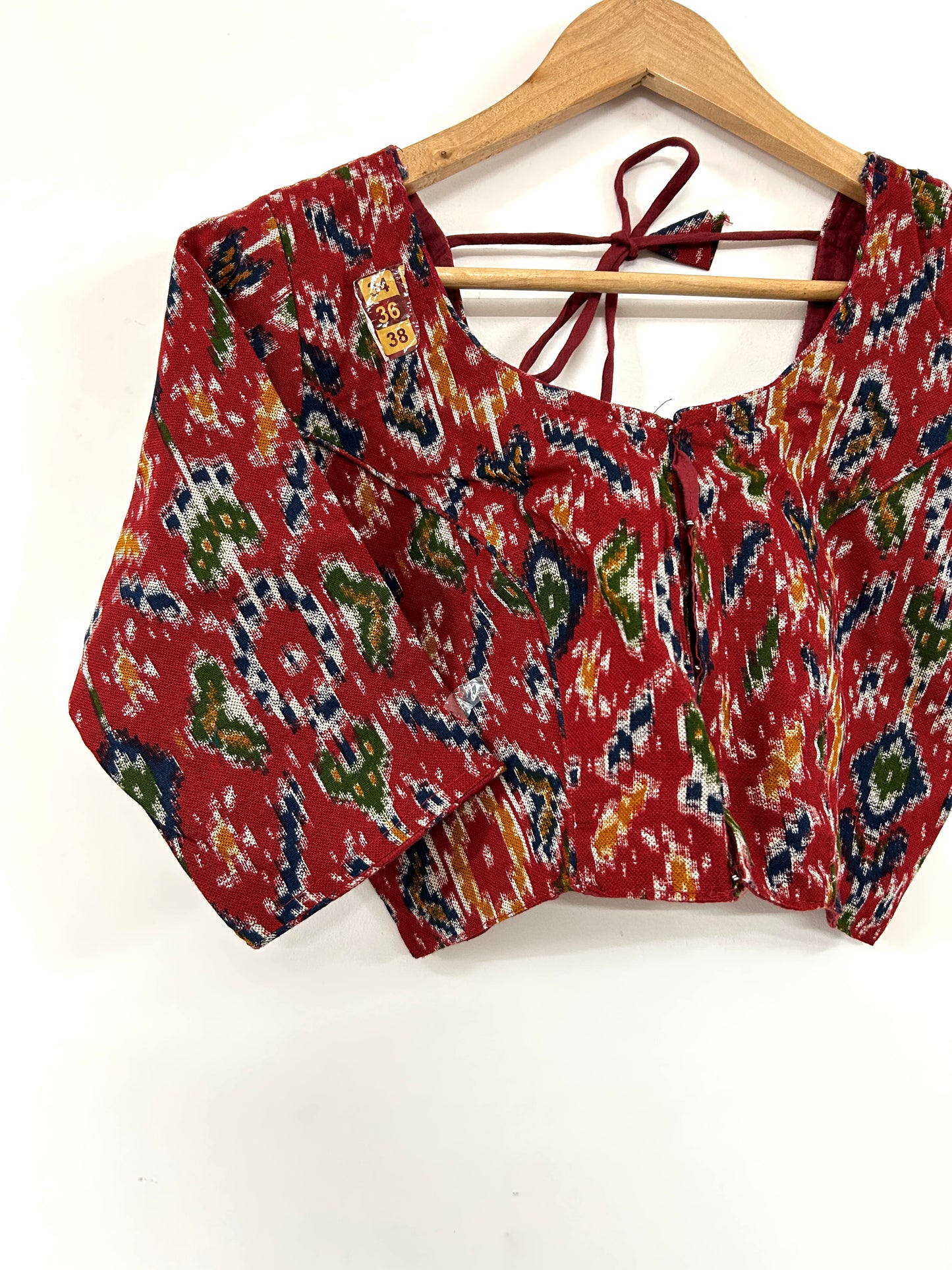 Patola Stitched Cotton Blouse