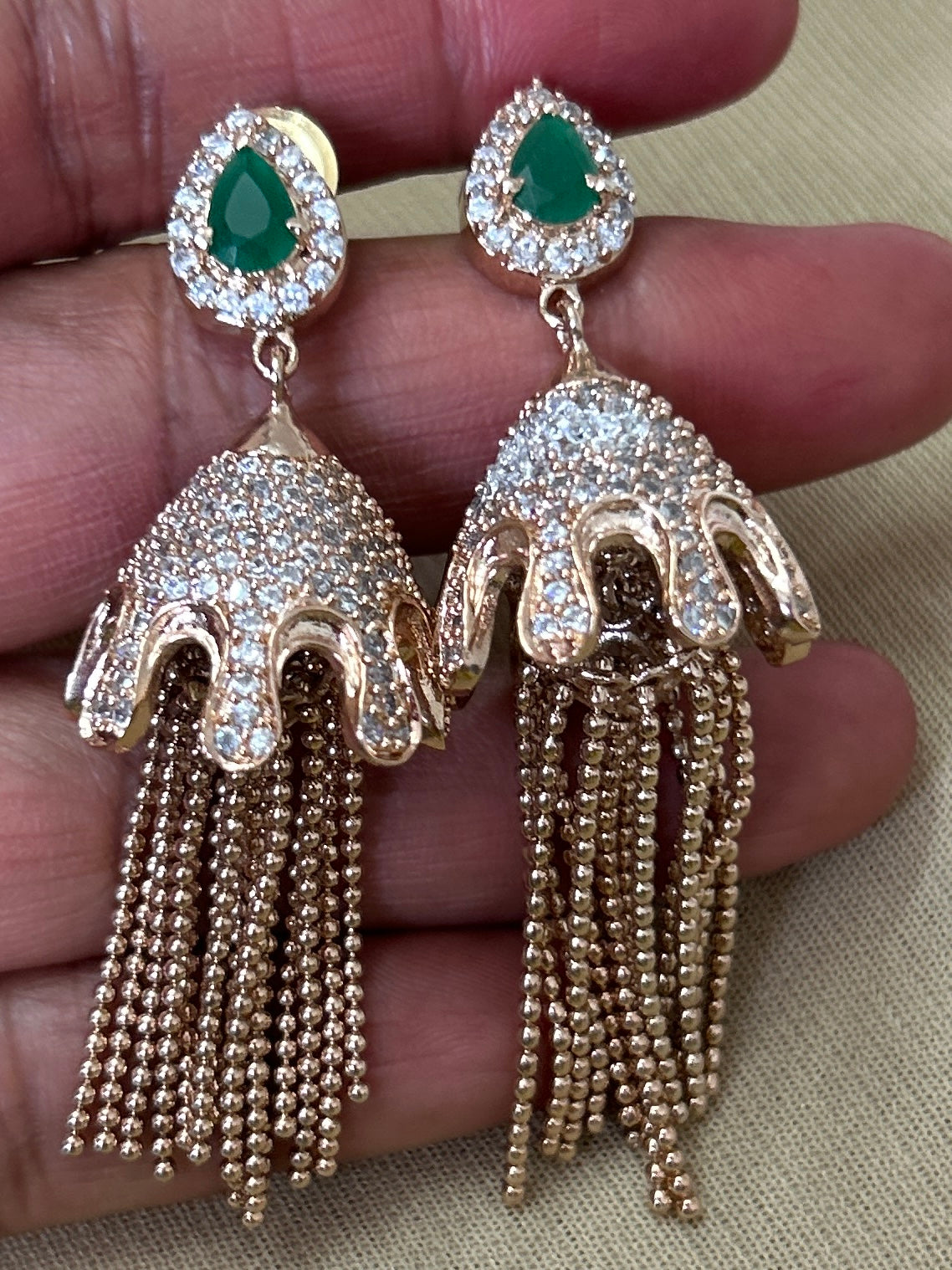American Diamond Danglers #