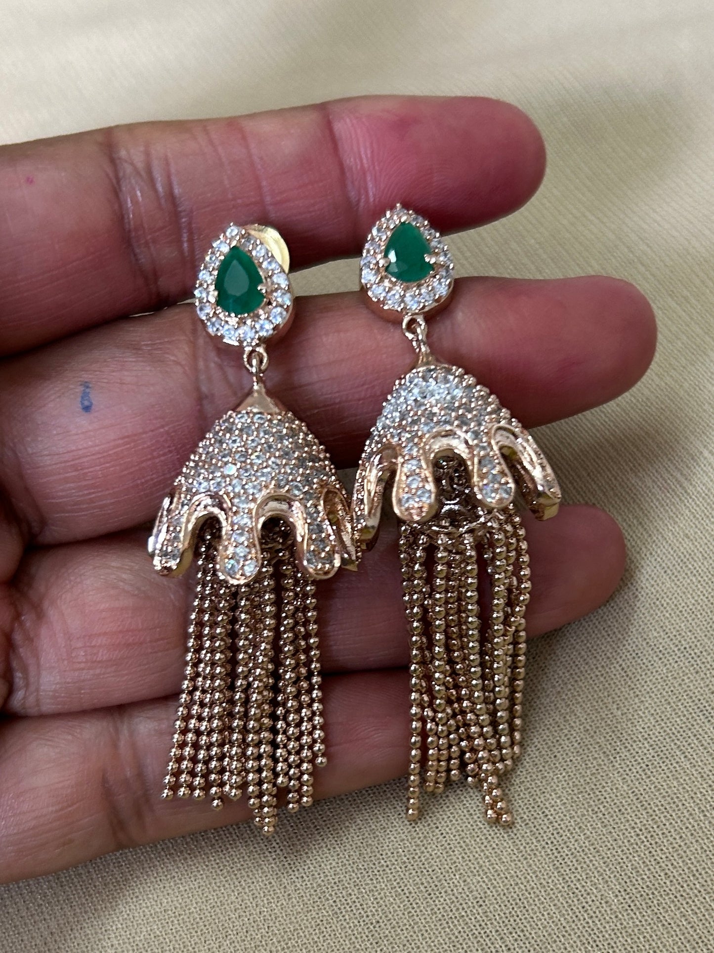 American Diamond Danglers #