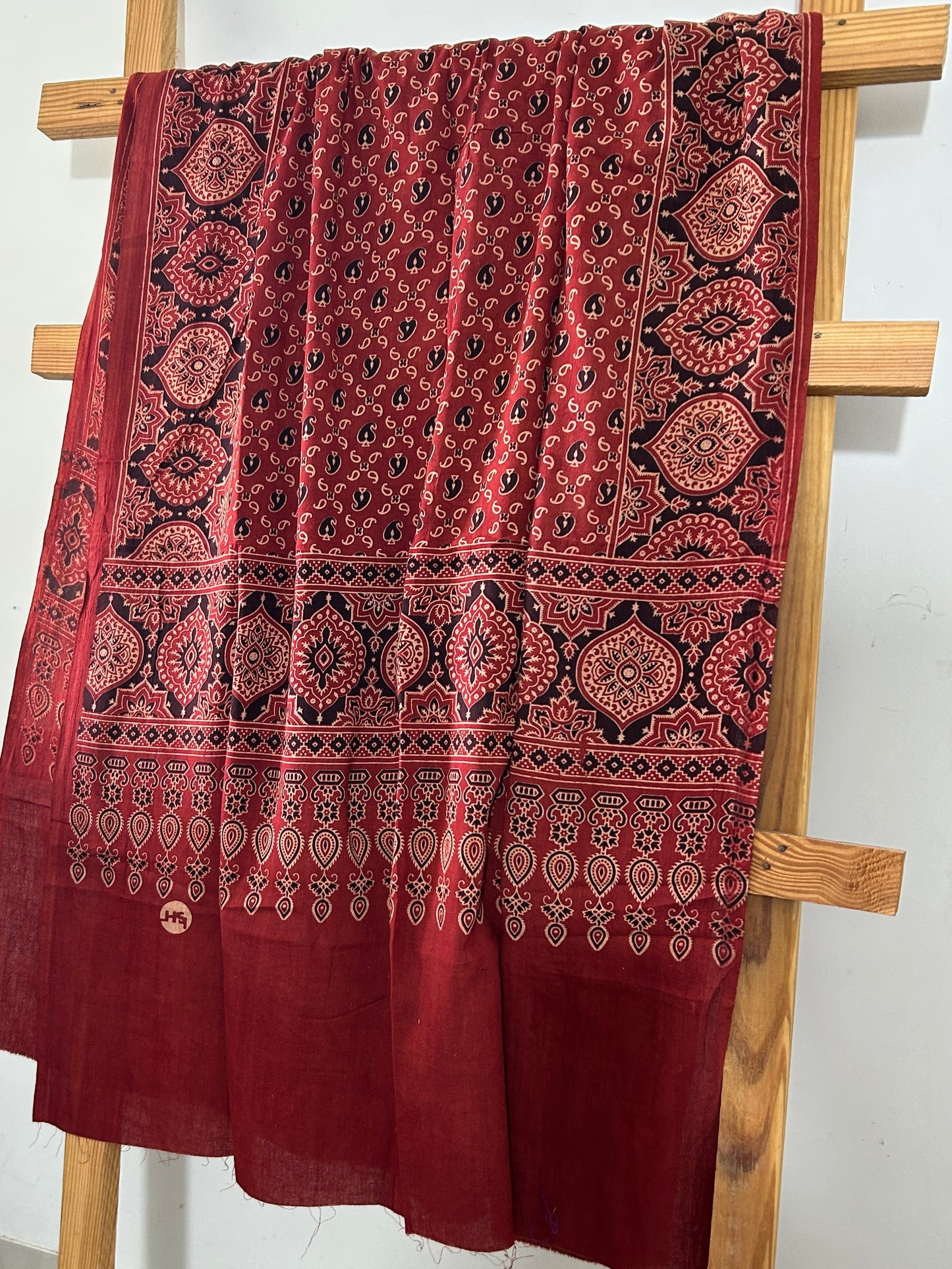 Ajrakh Cotton Dupatta