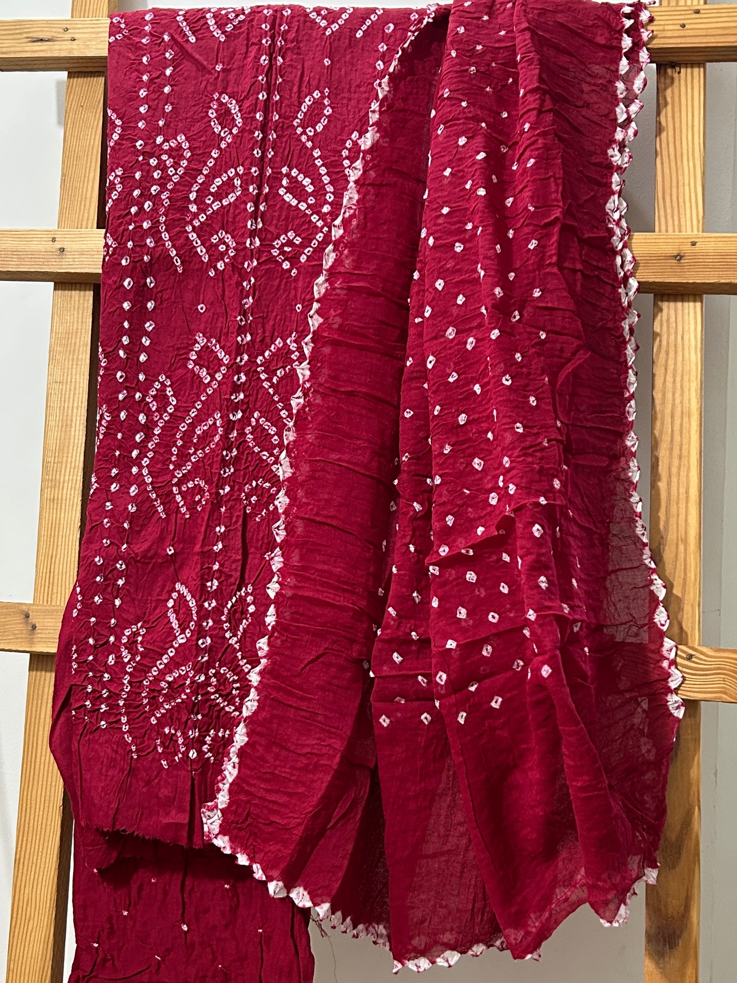 Bandhej Cotton Dress Material