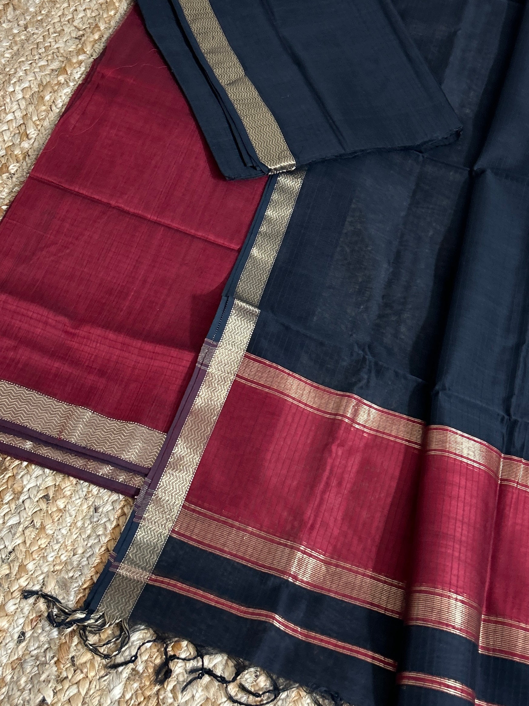 Maheshwari Silk Cotton Dress Material