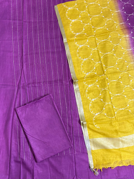 linen dress material