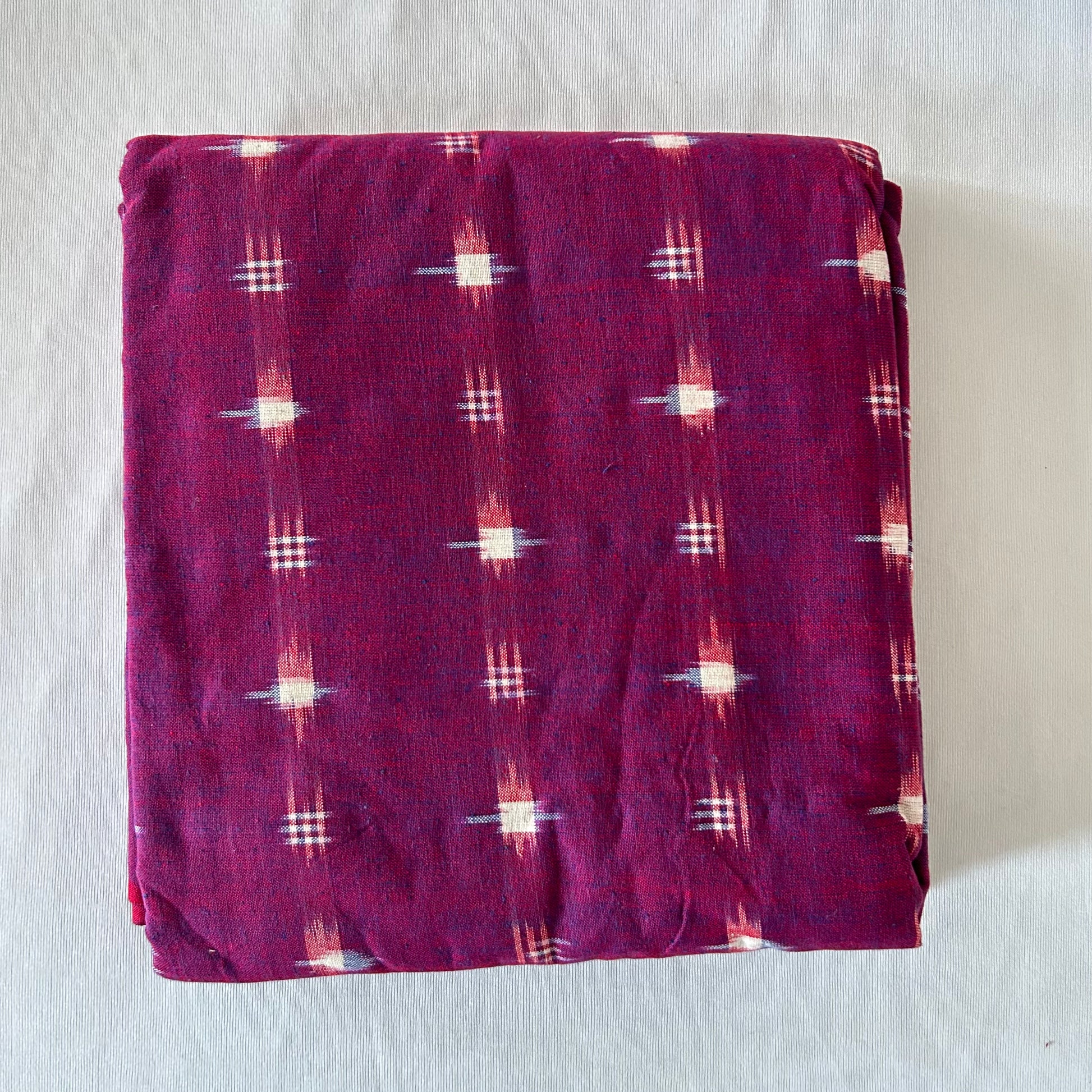Double Ikat Cotton Fabric (2.5 Meter)