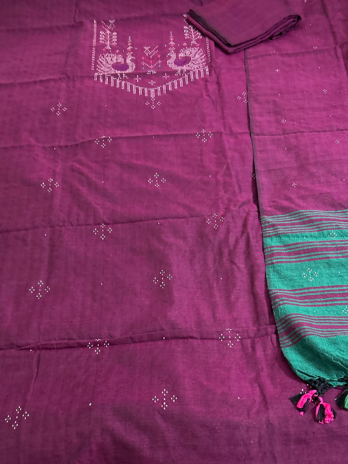 Tangaliya Cotton Dress Material