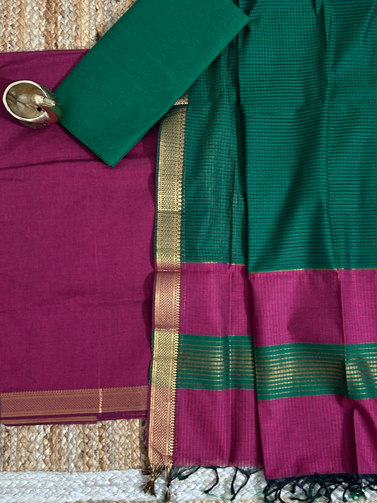 Mangalagiri Cotton Dress Material