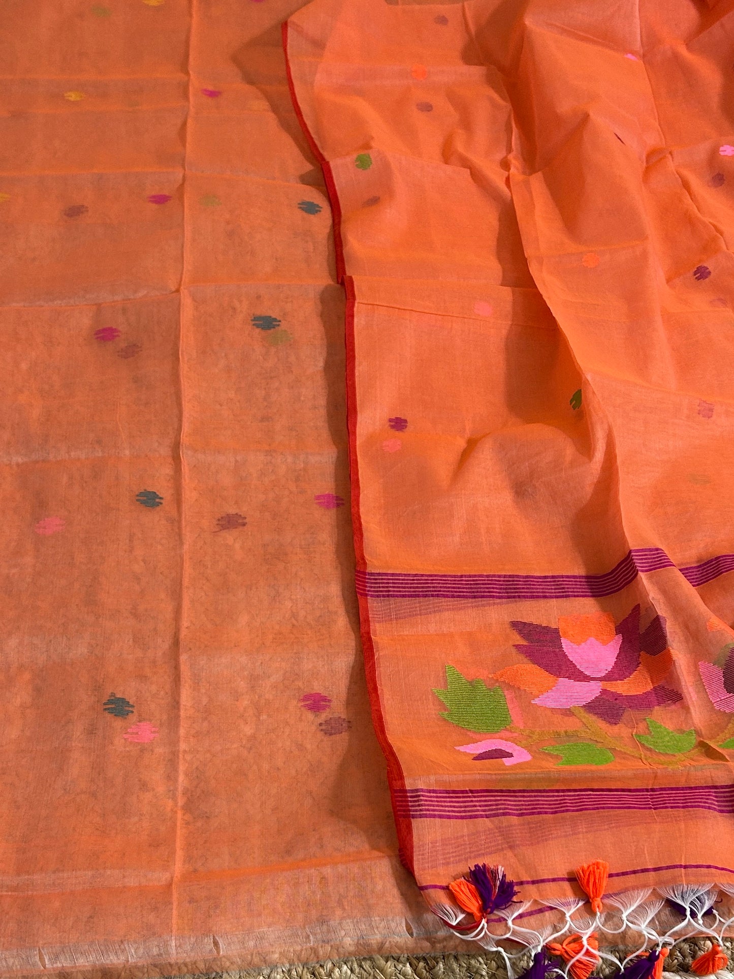 Maslin Jamdani 2 pc dress material