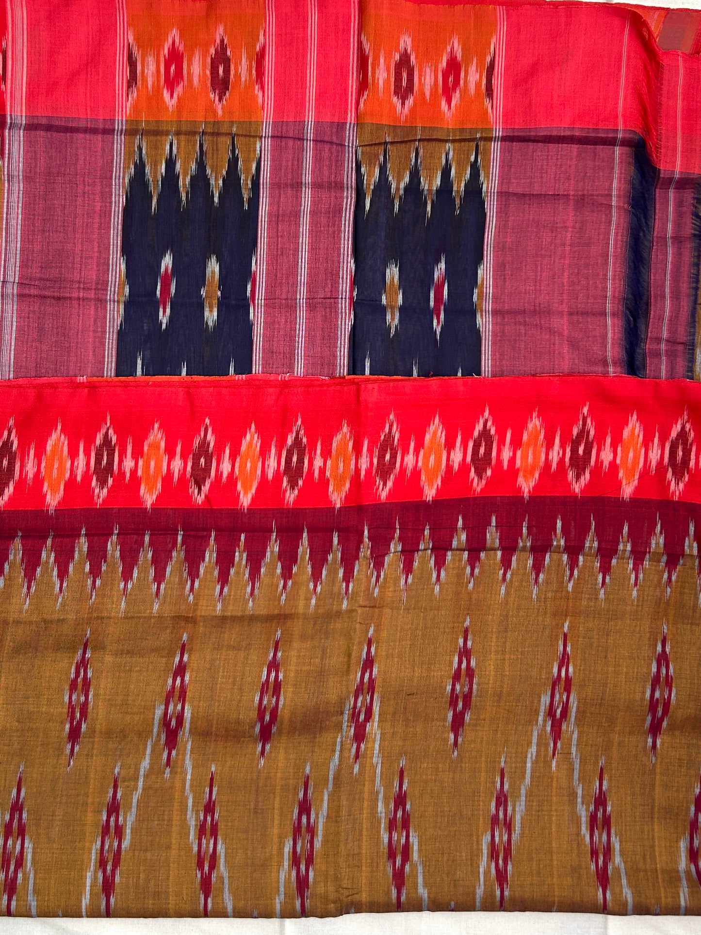 Ikat Cotton Saree