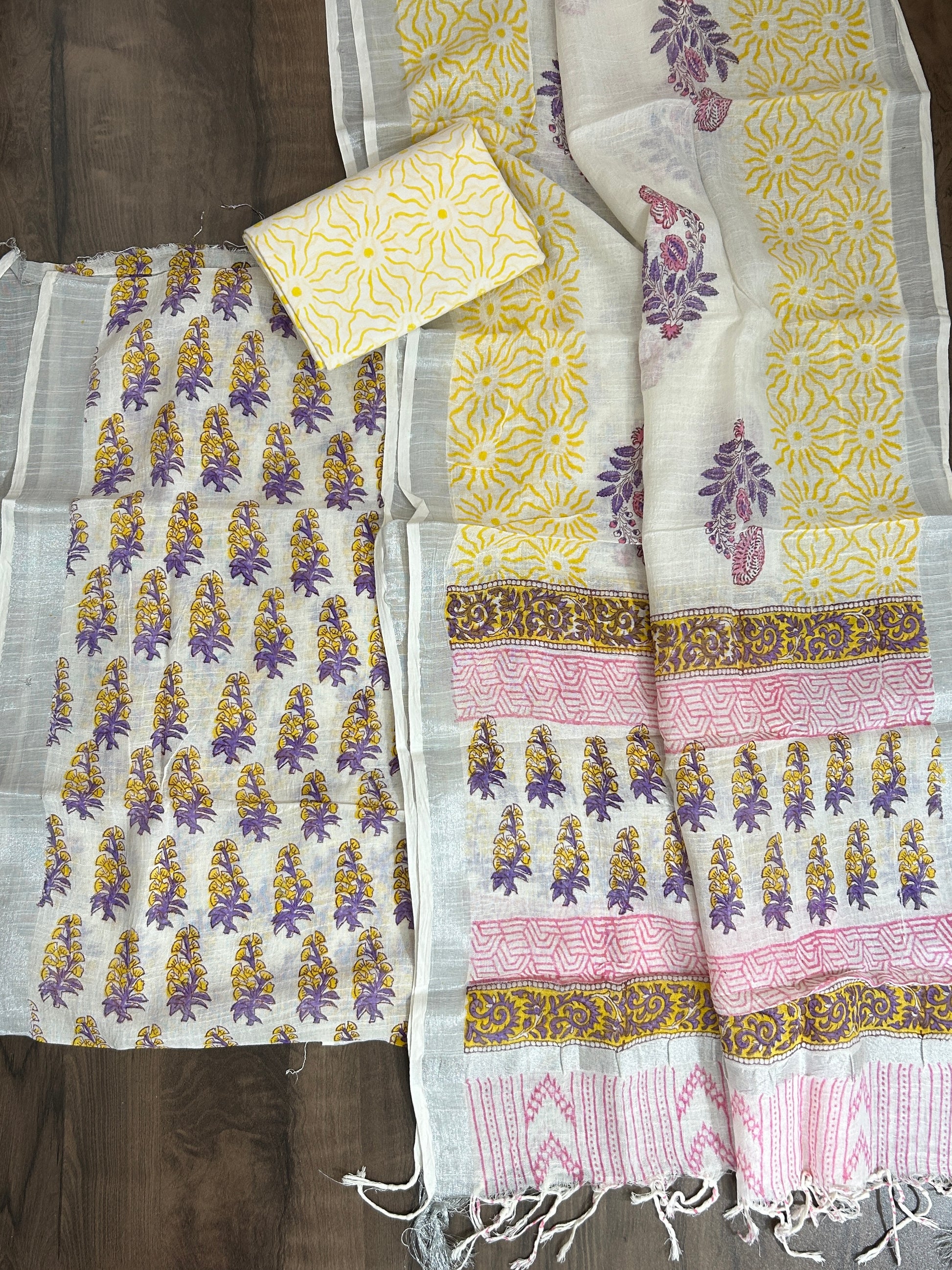 linen coton salwar