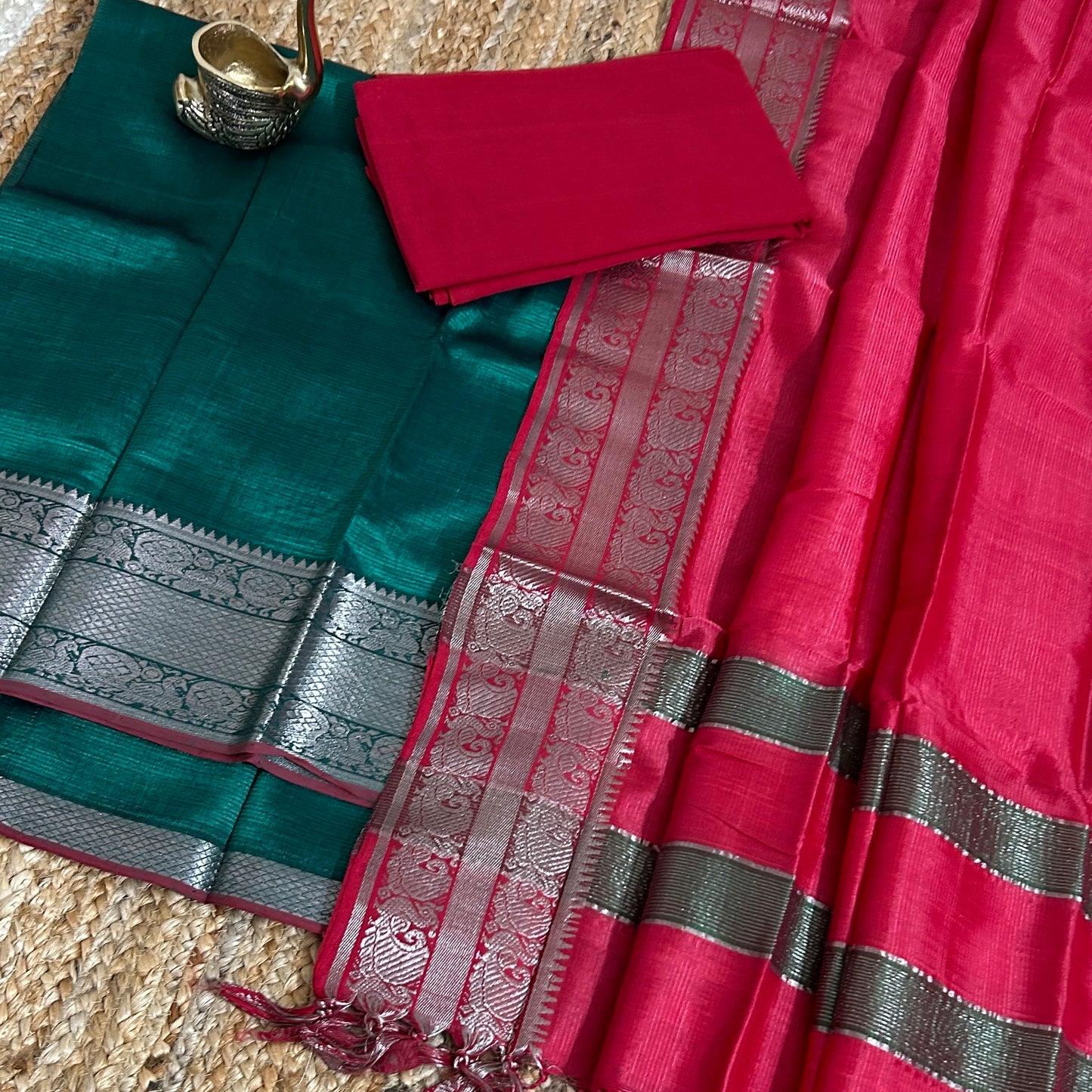 Mangalagiri Silk Dress Material