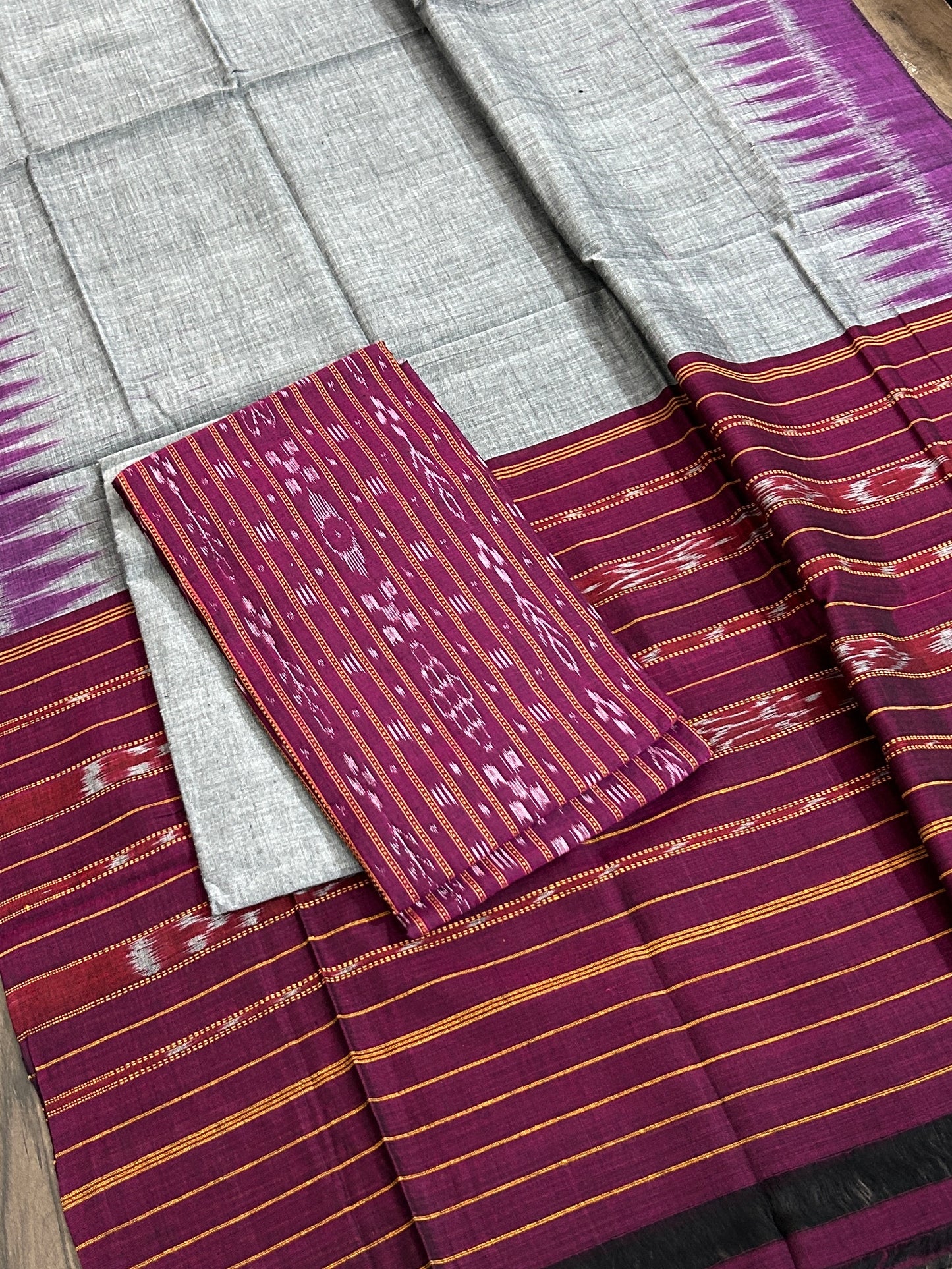 Sambalpuri ikat Cotton Dress Material